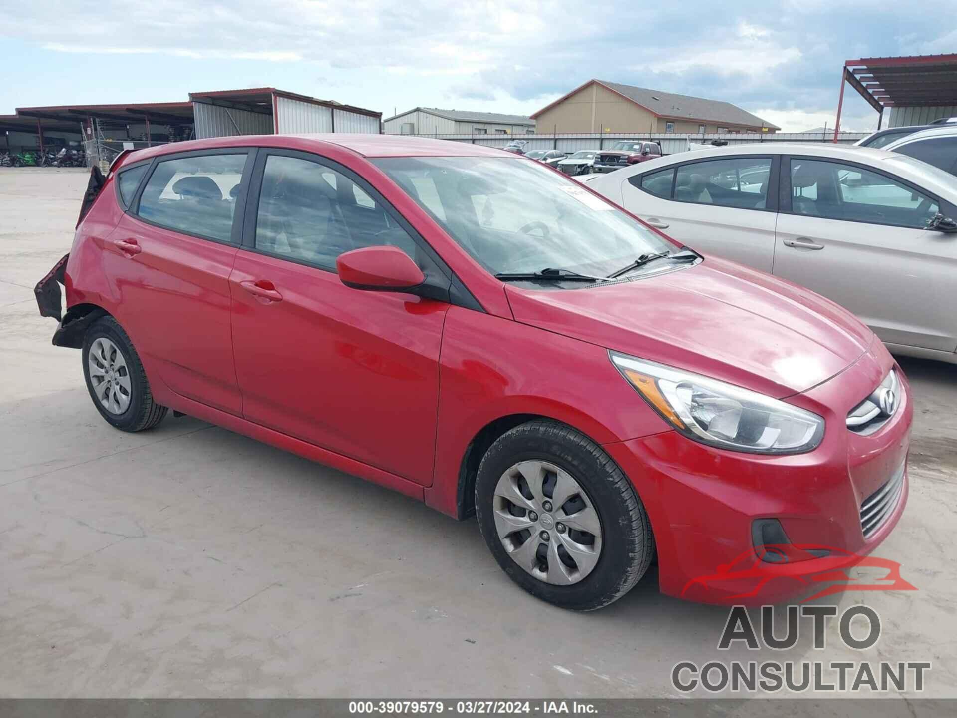 HYUNDAI ACCENT 2017 - KMHCT5AE5HU326226