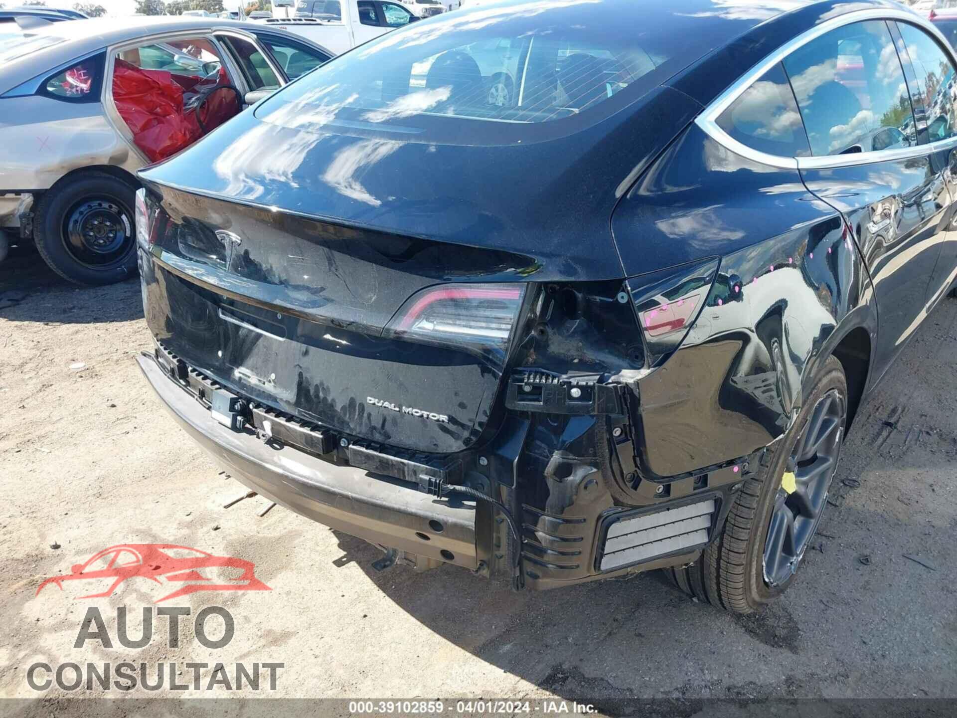 TESLA MODEL 3 2018 - 5YJ3E1EB7JF183561