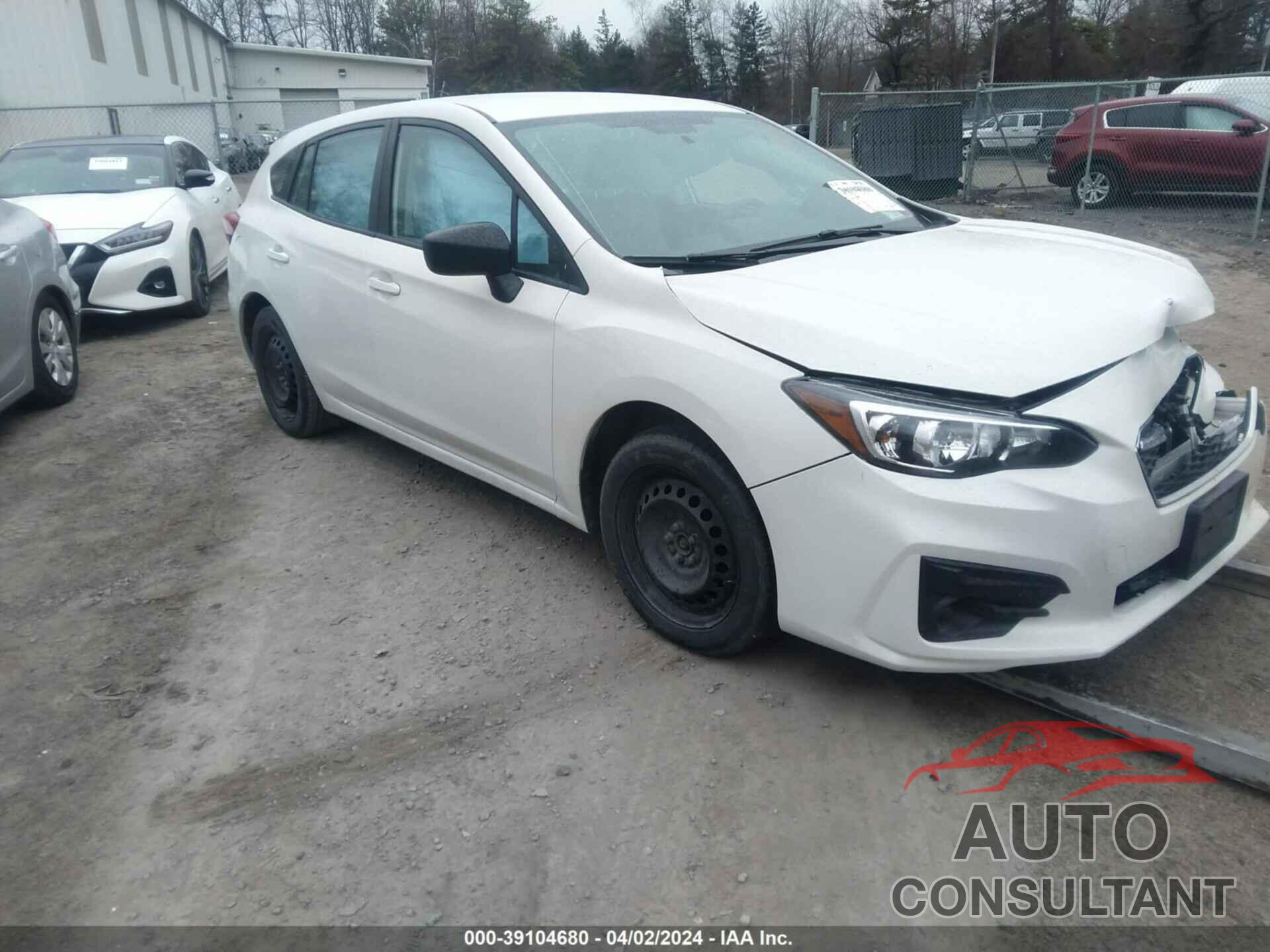 SUBARU IMPREZA 2019 - 4S3GTAB6XK3718041