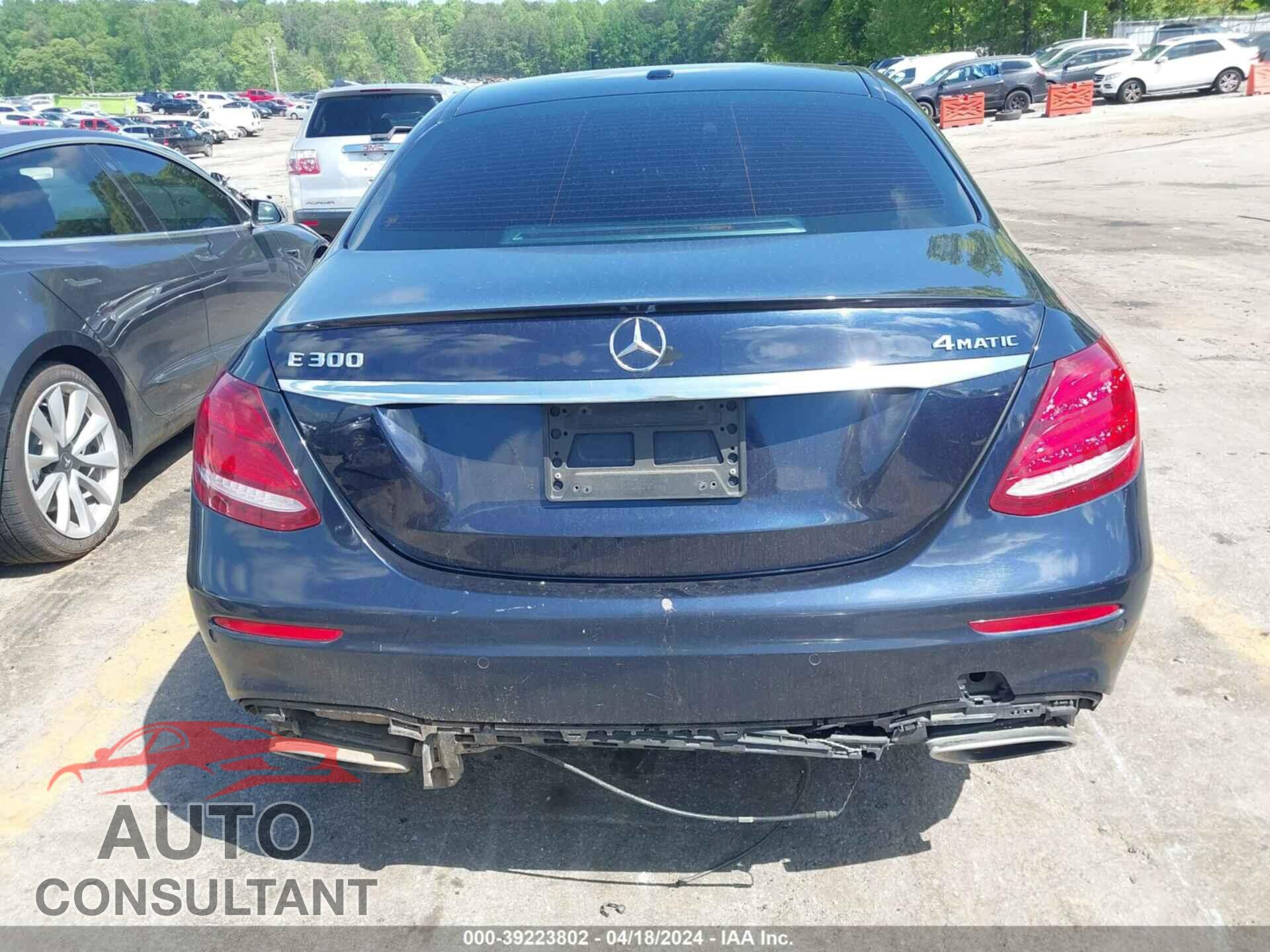 MERCEDES-BENZ E 2017 - WDDZF4KB3HA205366