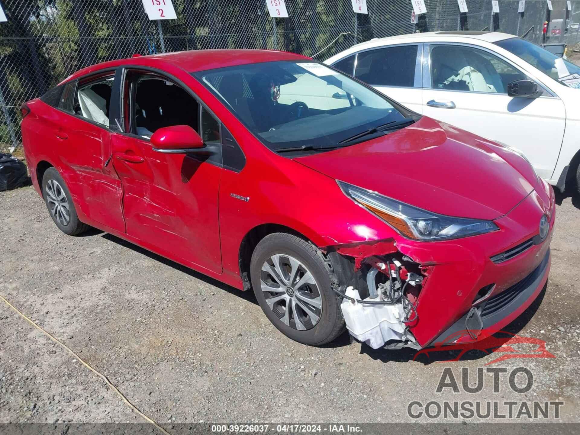 TOYOTA PRIUS 2022 - JTDL9MFU0N3035261