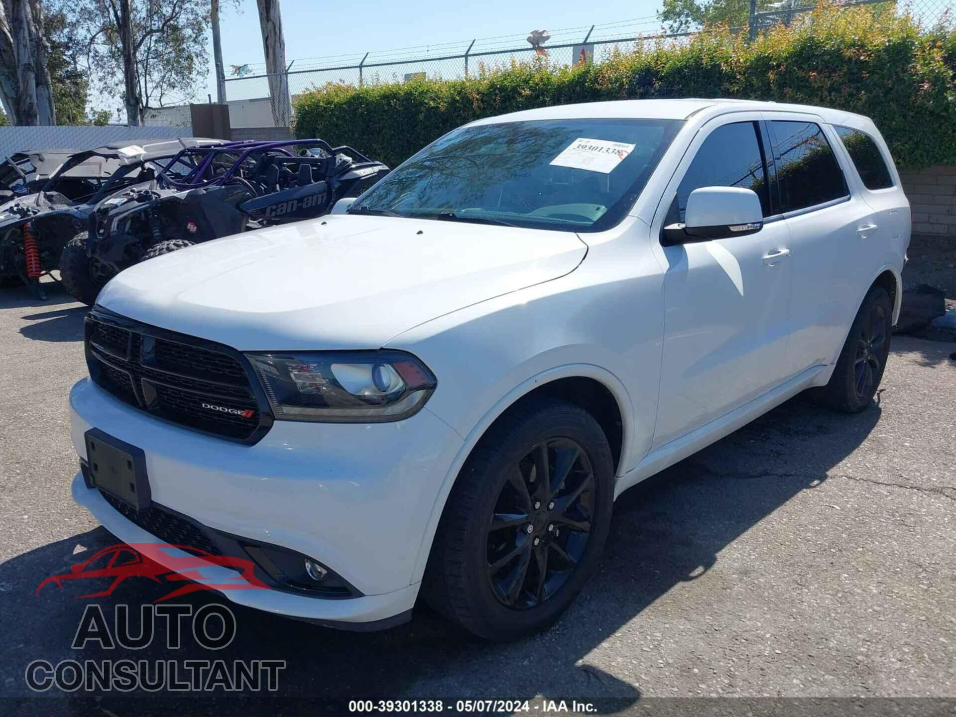 DODGE DURANGO 2017 - 1C4RDHDG2HC838848