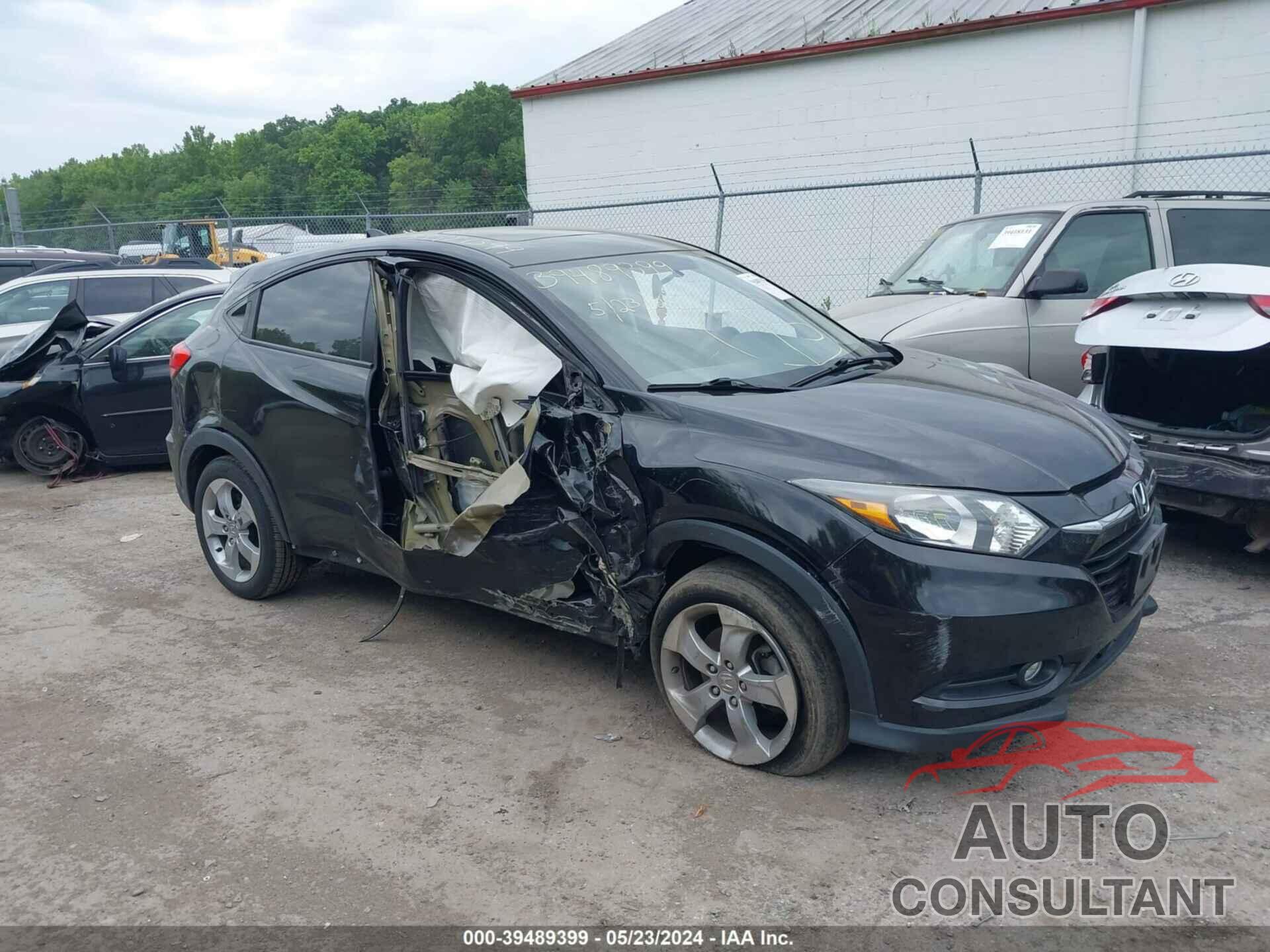 HONDA HR-V 2016 - 3CZRU6H50GM739126