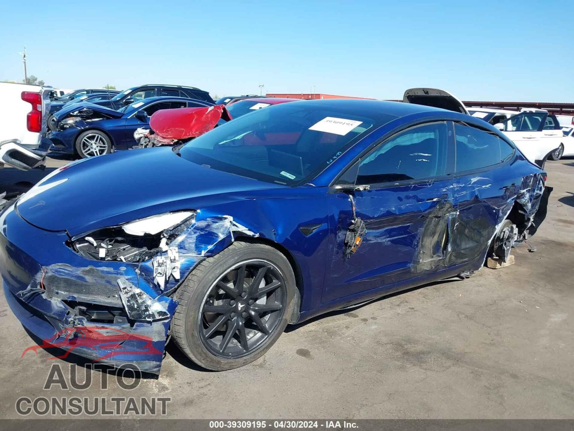 TESLA MODEL 3 2019 - 5YJ3E1EA6KF309000