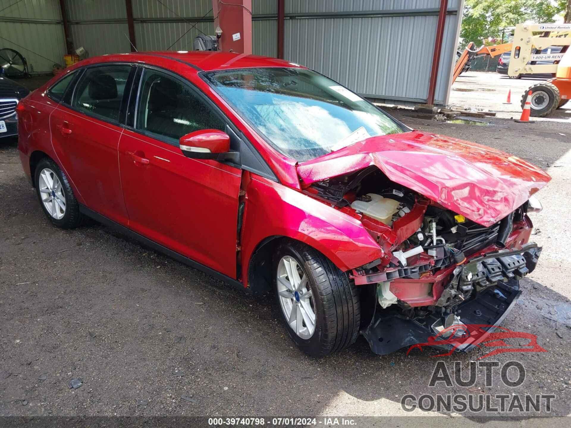 FORD FOCUS 2017 - 1FADP3F25HL227112