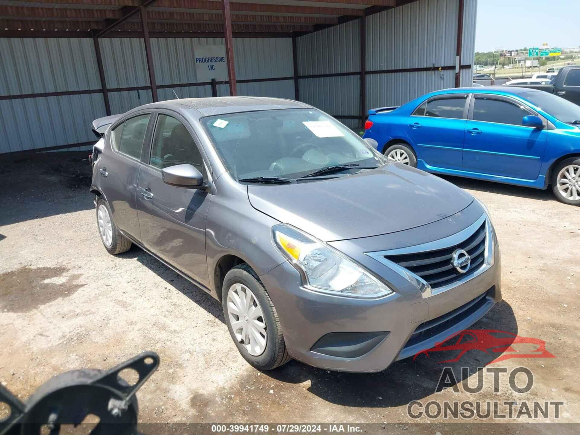 NISSAN VERSA 2018 - 3N1CN7AP7JL834924