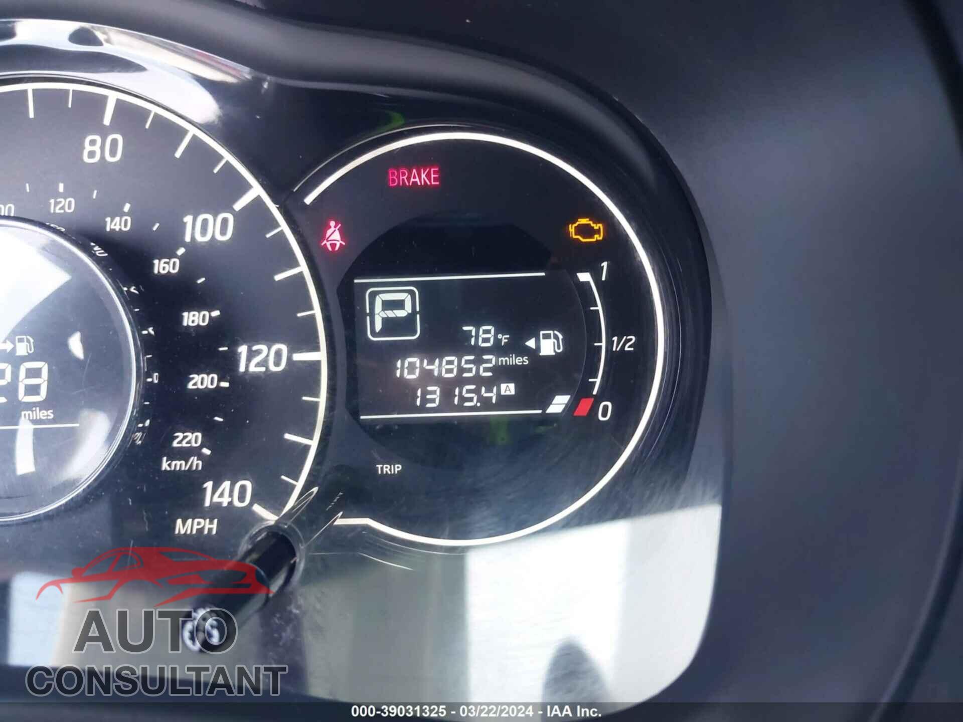 NISSAN VERSA NOTE 2016 - 3N1CE2CP2GL395673