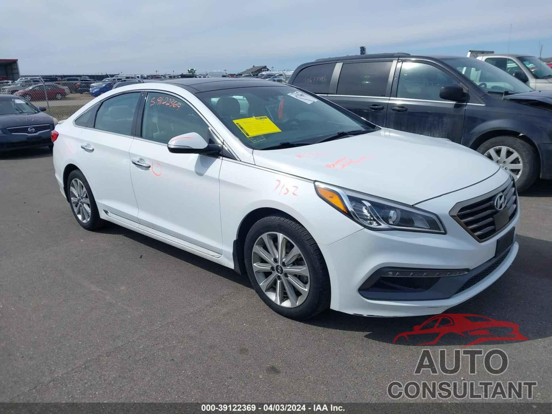 HYUNDAI SONATA 2016 - 5NPE34AF8GH296065