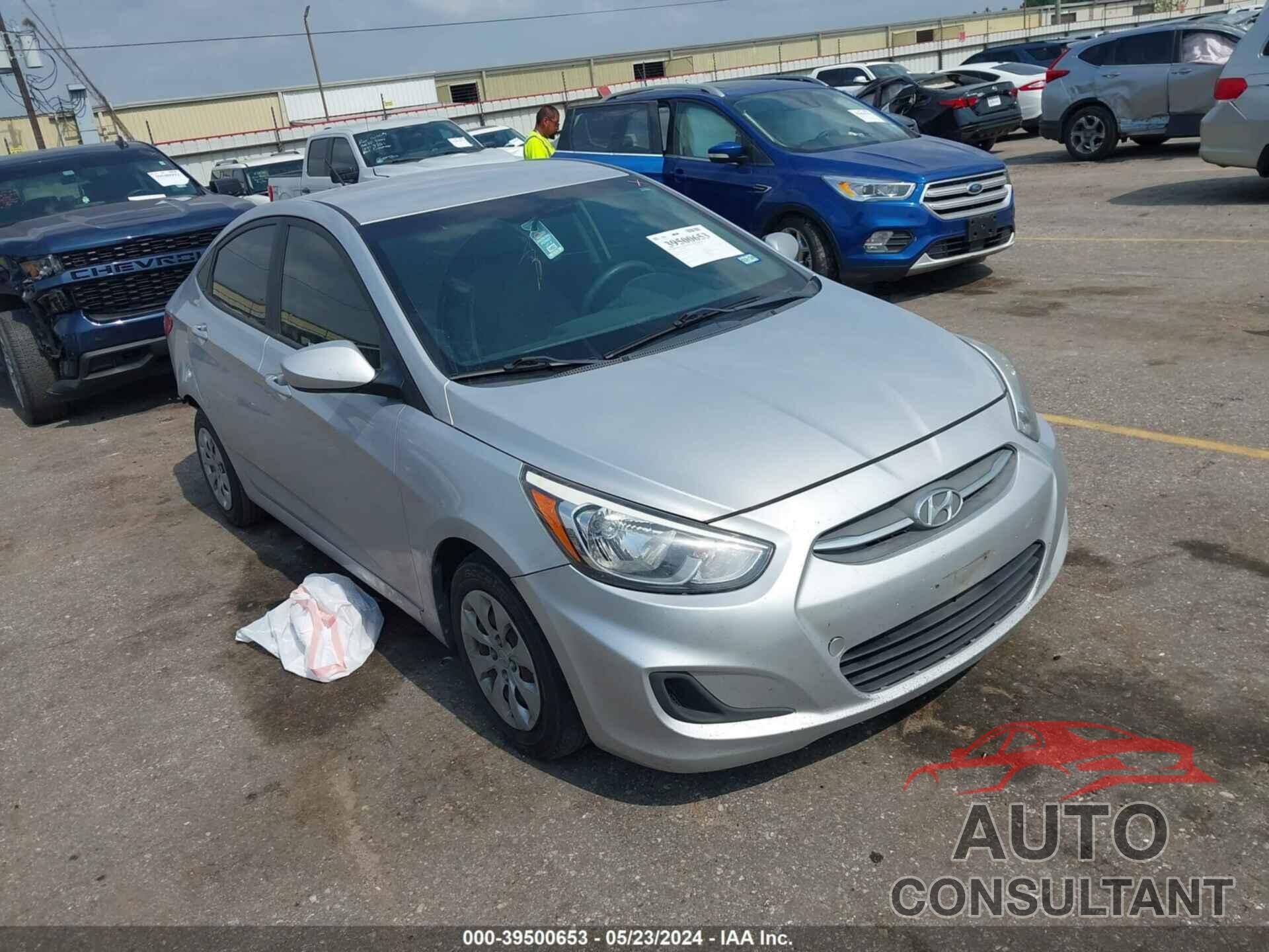 HYUNDAI ACCENT 2017 - KMHCT4AE9HU307186