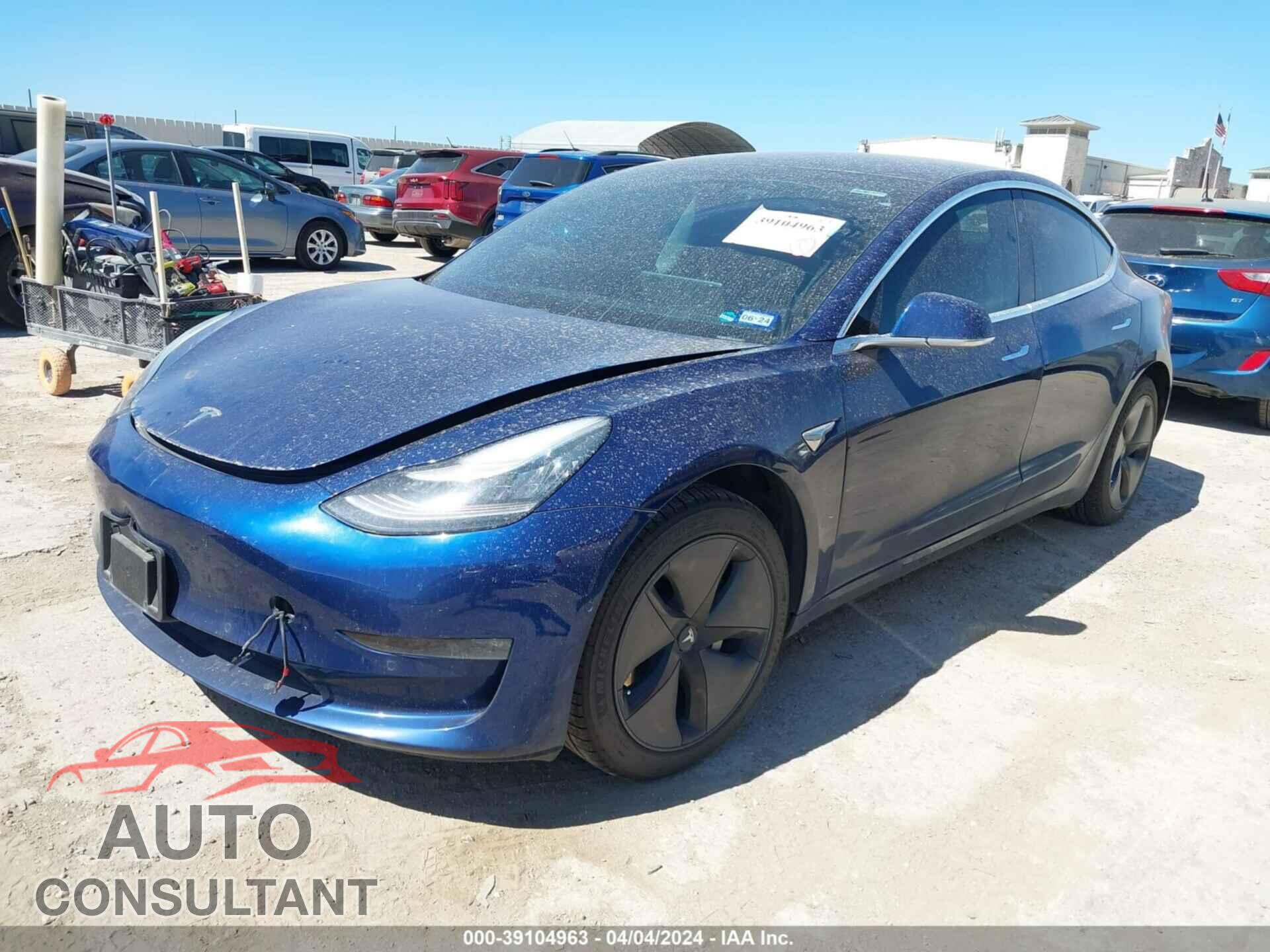 TESLA MODEL 3 2019 - 5YJ3E1EA9KF411813