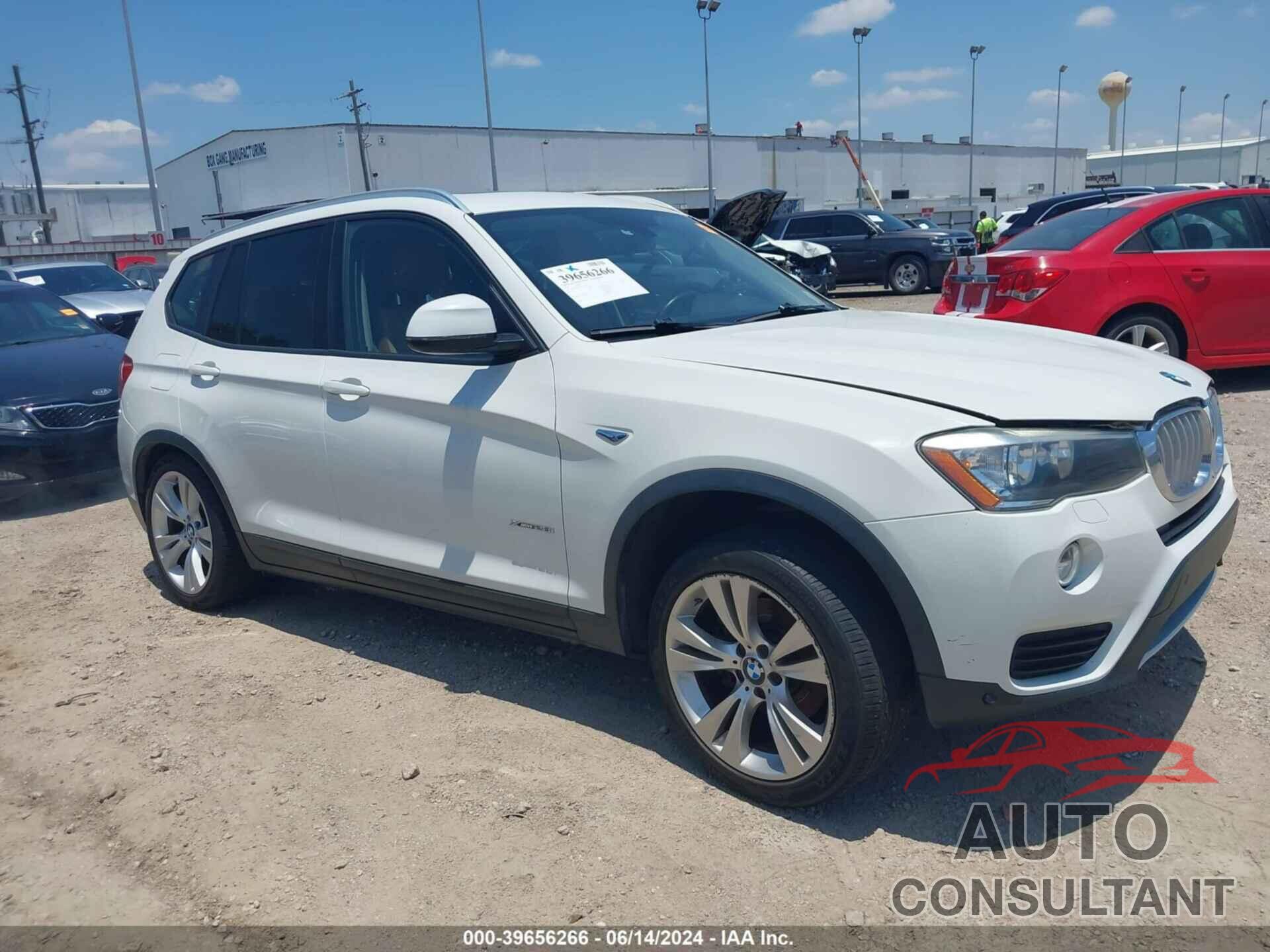 BMW X3 2016 - 5UXWX9C5XG0D73544