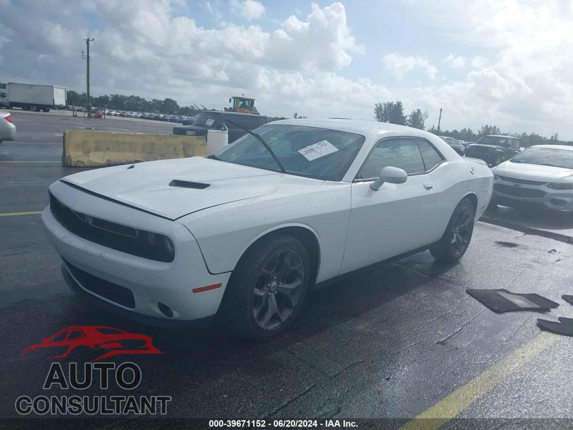 DODGE CHALLENGER 2019 - 2C3CDZAGXKH521747