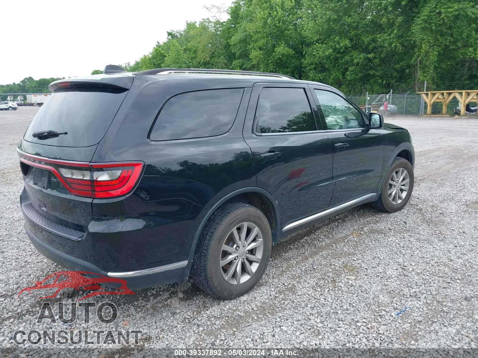 DODGE DURANGO 2017 - 1C4RDJAG7HC679336