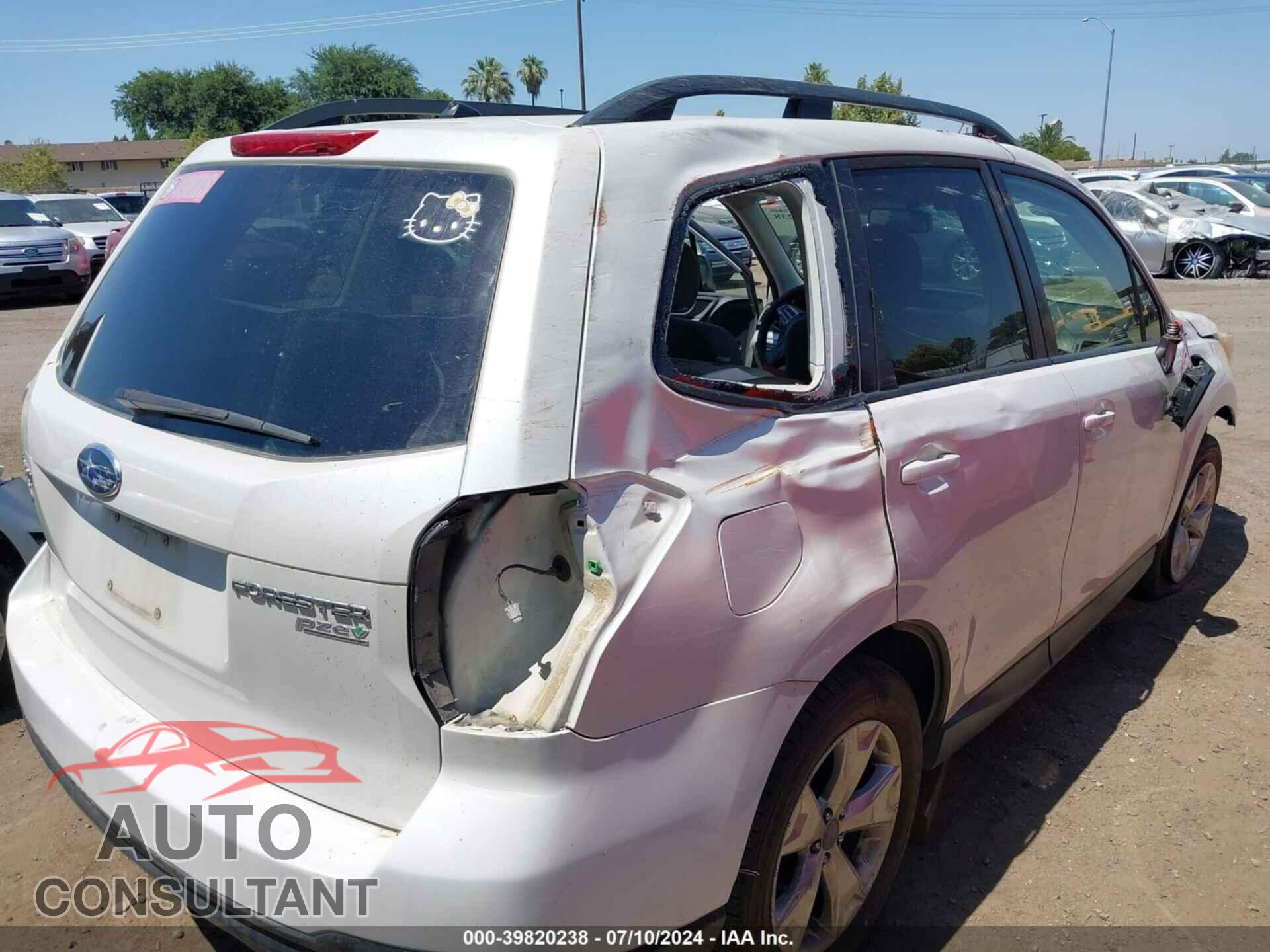 SUBARU FORESTER 2015 - JF2SJAFC2FH474931