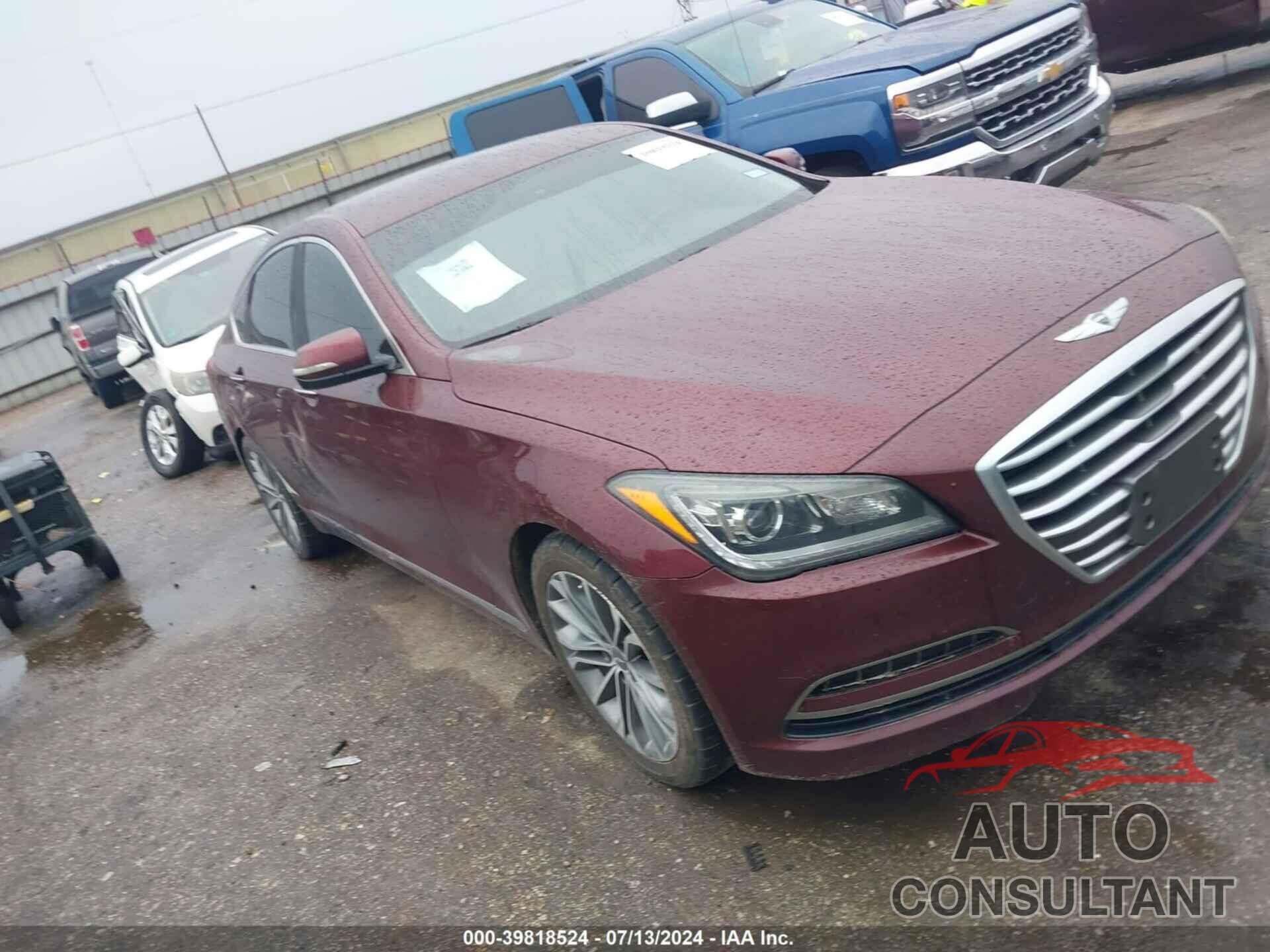 HYUNDAI GENESIS 2016 - KMHGN4JE4GU118357