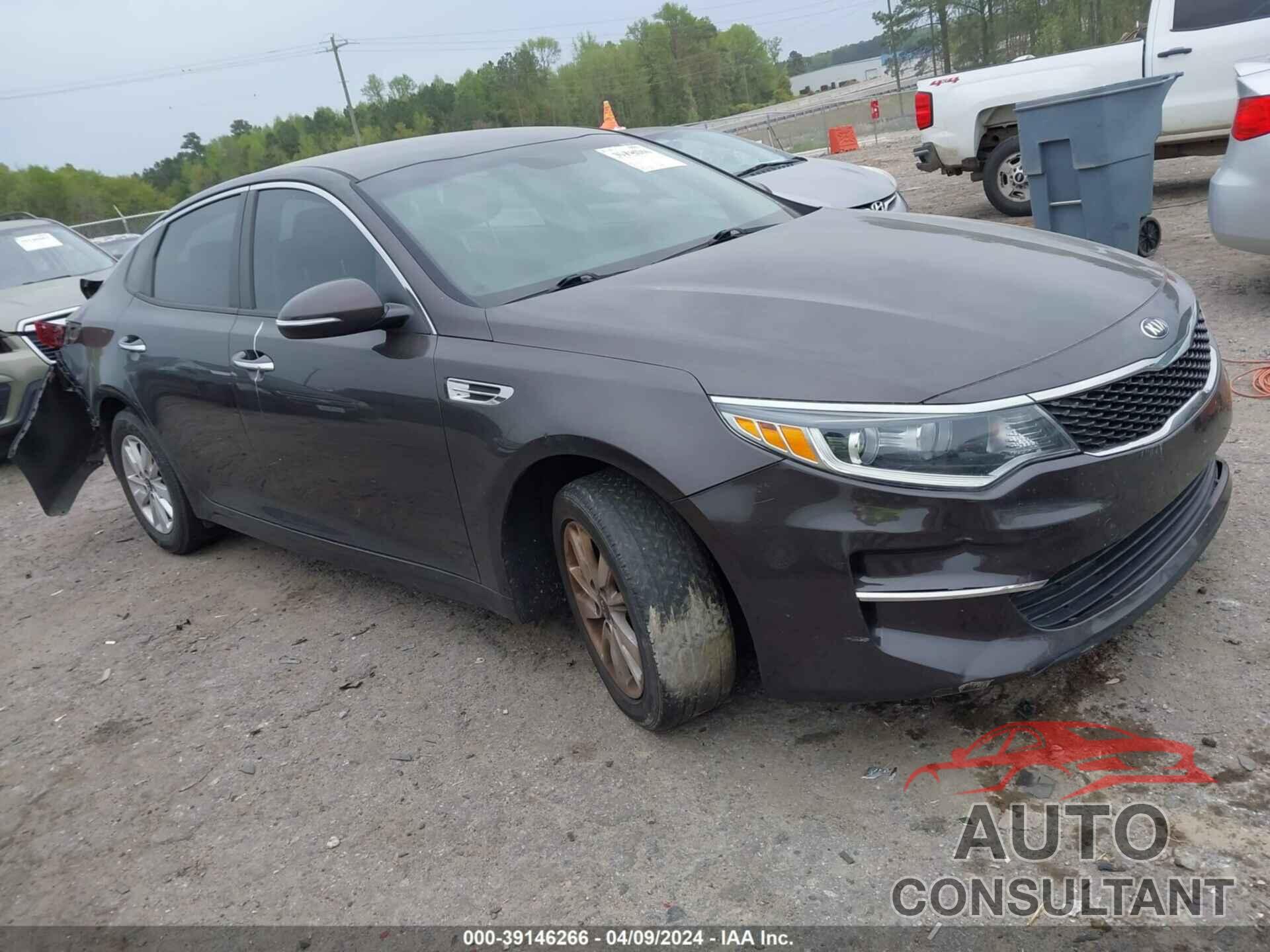 KIA OPTIMA 2018 - KNAGT4L31J5234376
