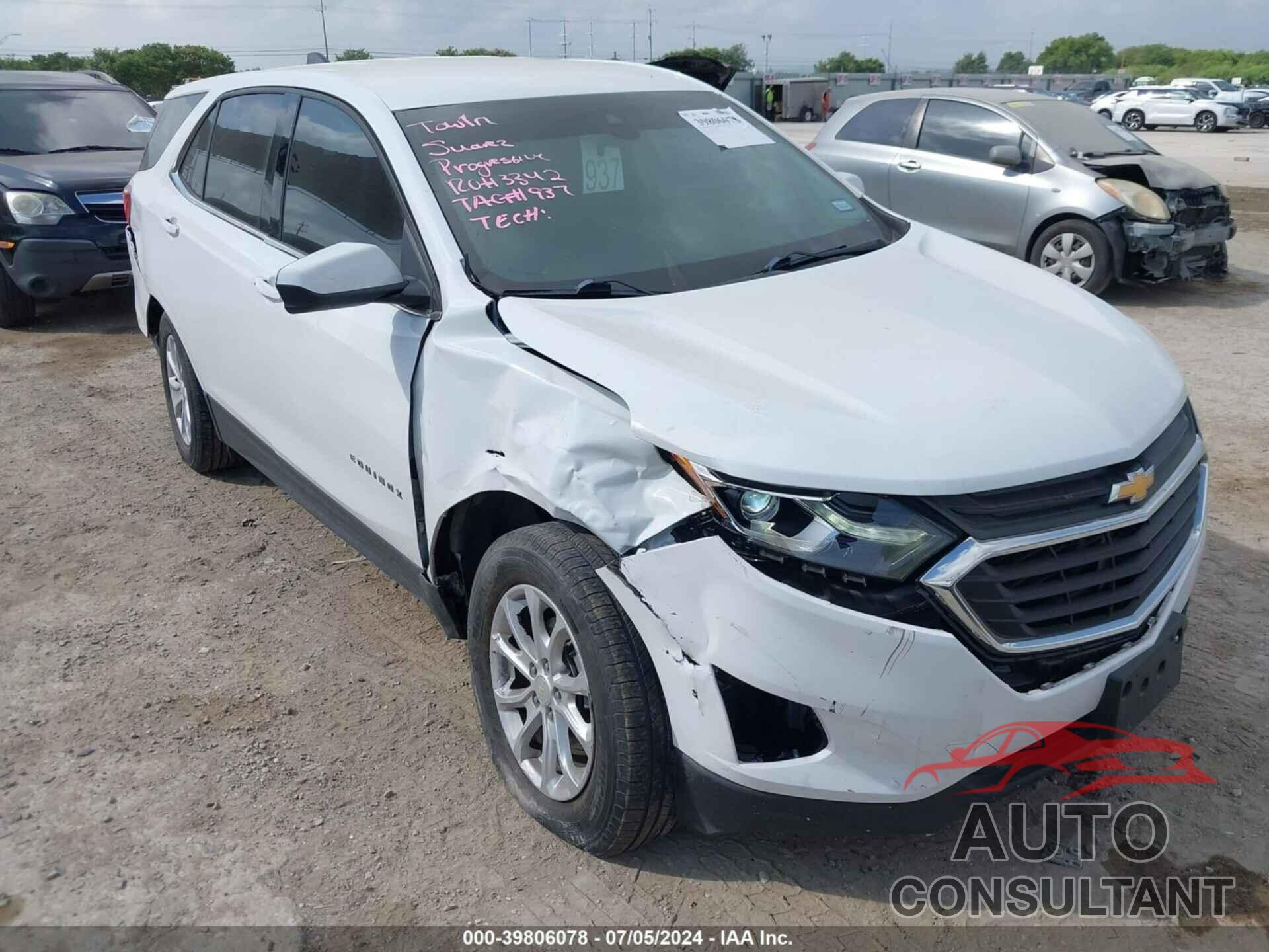 CHEVROLET EQUINOX 2020 - 3GNAXKEVXLS509419