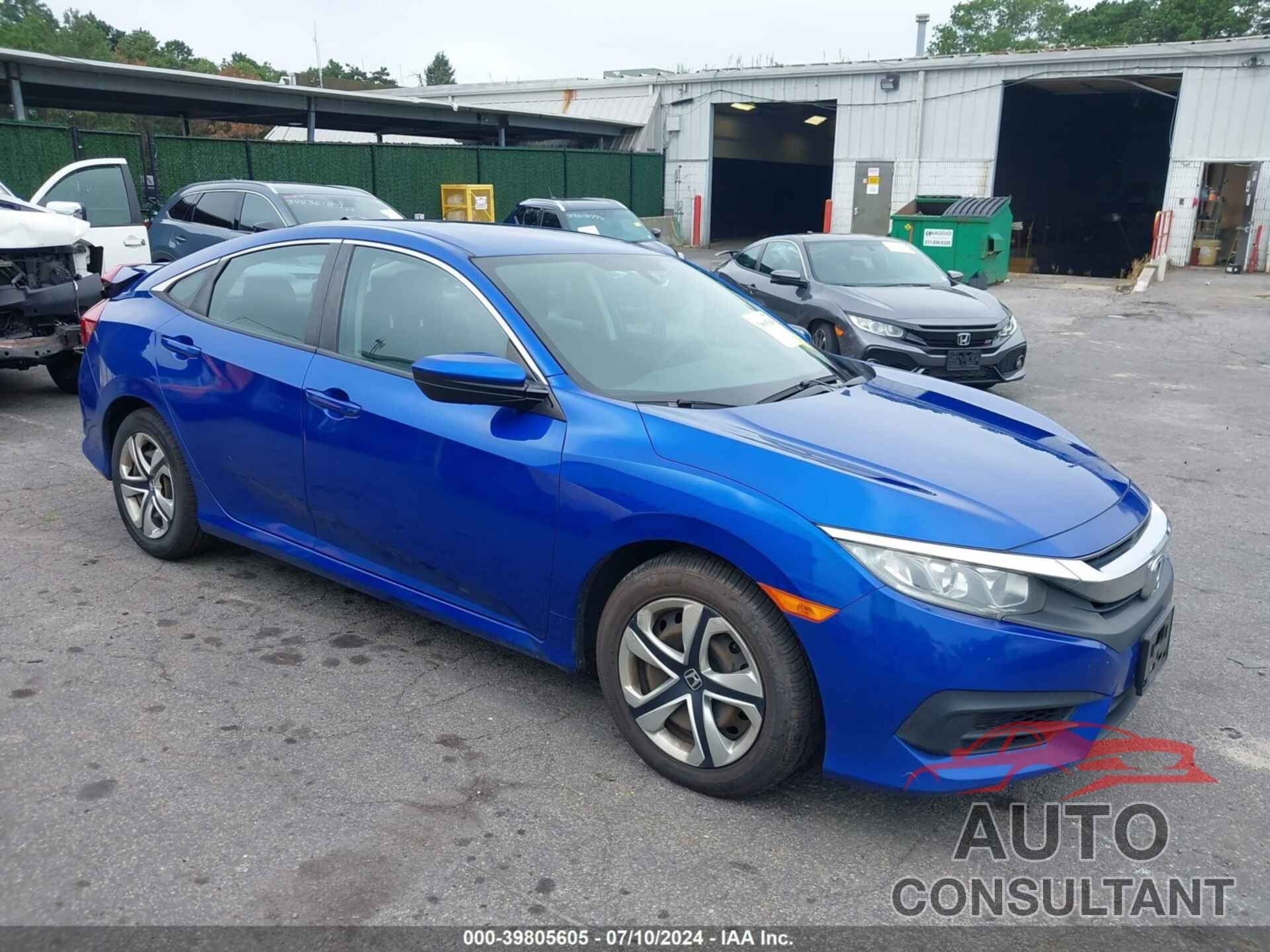 HONDA CIVIC 2018 - 2HGFC2F58JH566230