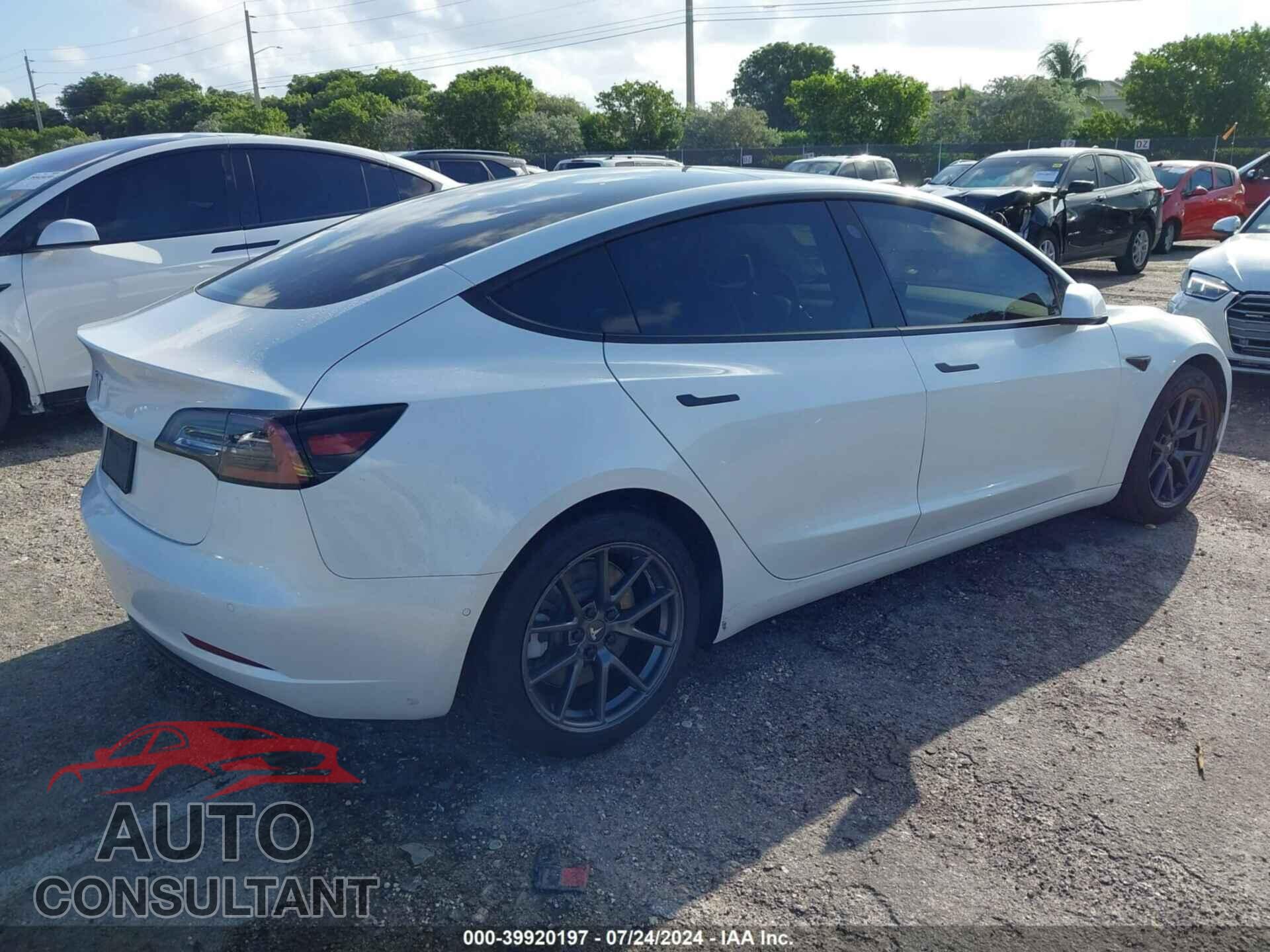 TESLA MODEL 3 2021 - 5YJ3E1EA2MF923447