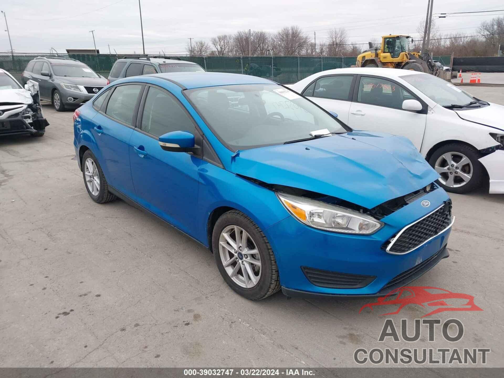 FORD FOCUS 2016 - 1FADP3F27GL399754