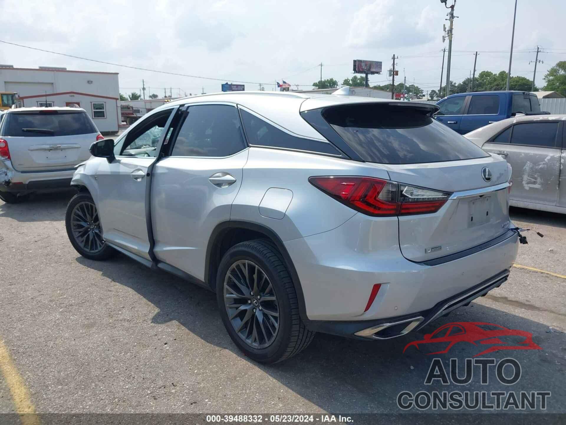 LEXUS RX 350 2017 - 2T2ZZMCA5HC034683