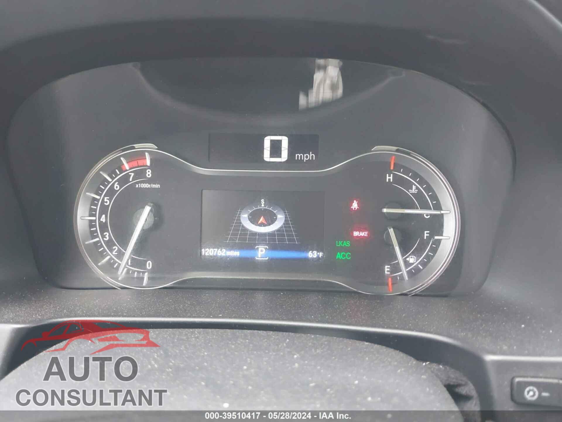 HONDA RIDGELINE 2017 - 5FPYK3F76HB014993