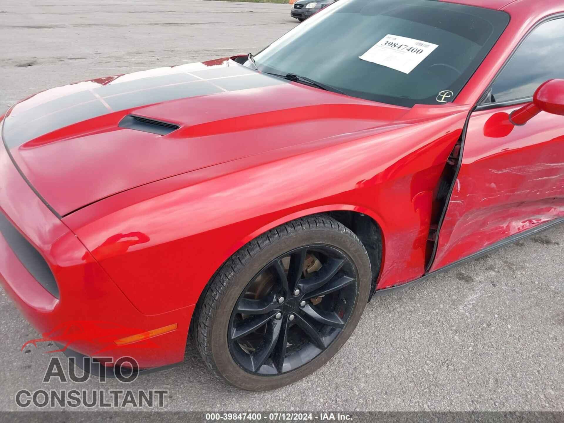 DODGE CHALLENGER 2016 - 2C3CDZAG8GH168450