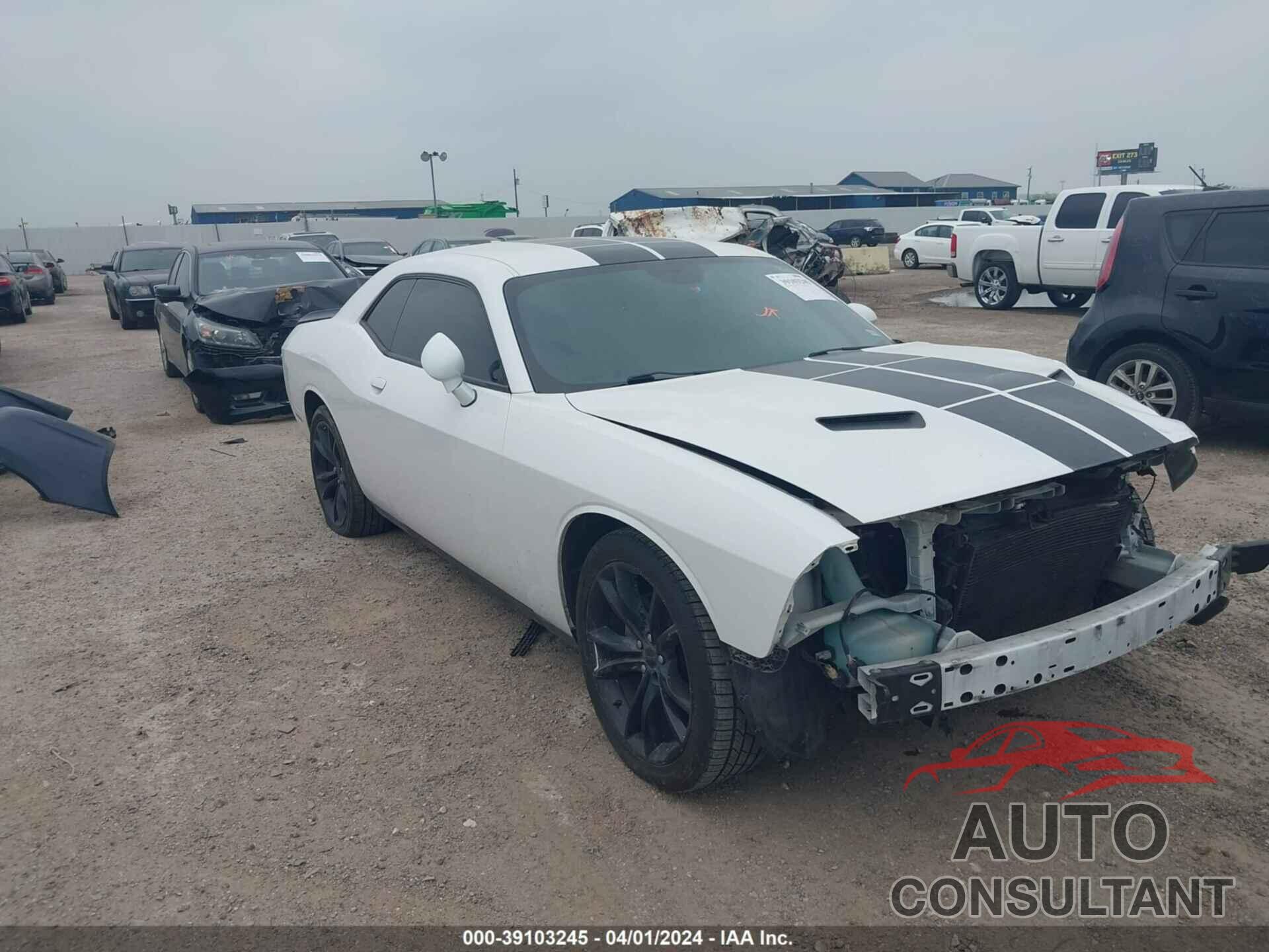 DODGE CHALLENGER 2016 - 2C3CDZAG5GH232184