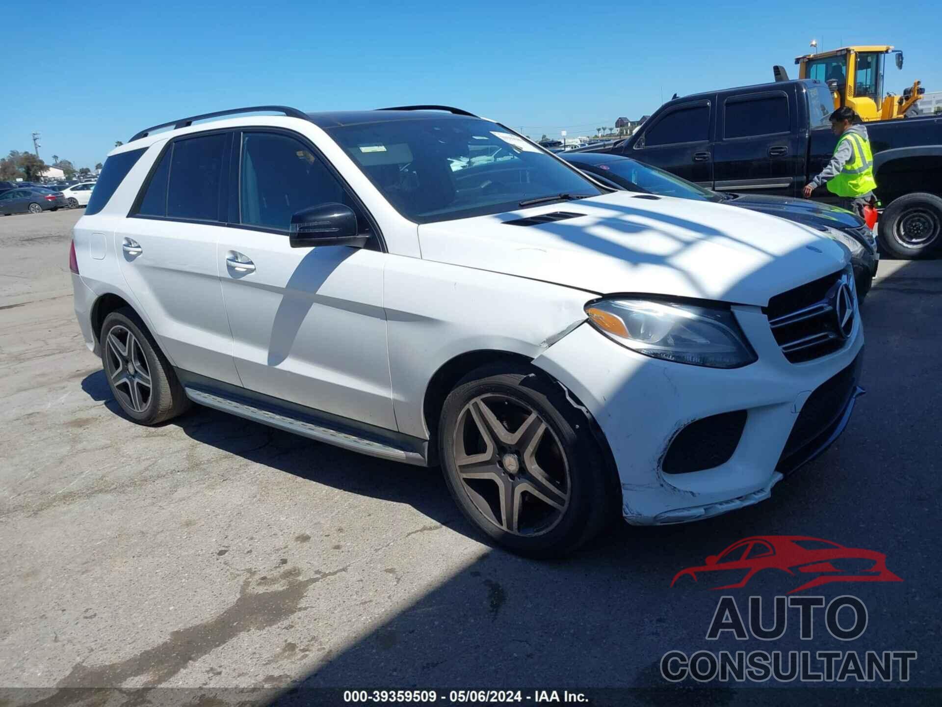 MERCEDES-BENZ GLE 350 2016 - 4JGDA5JB2GA775475