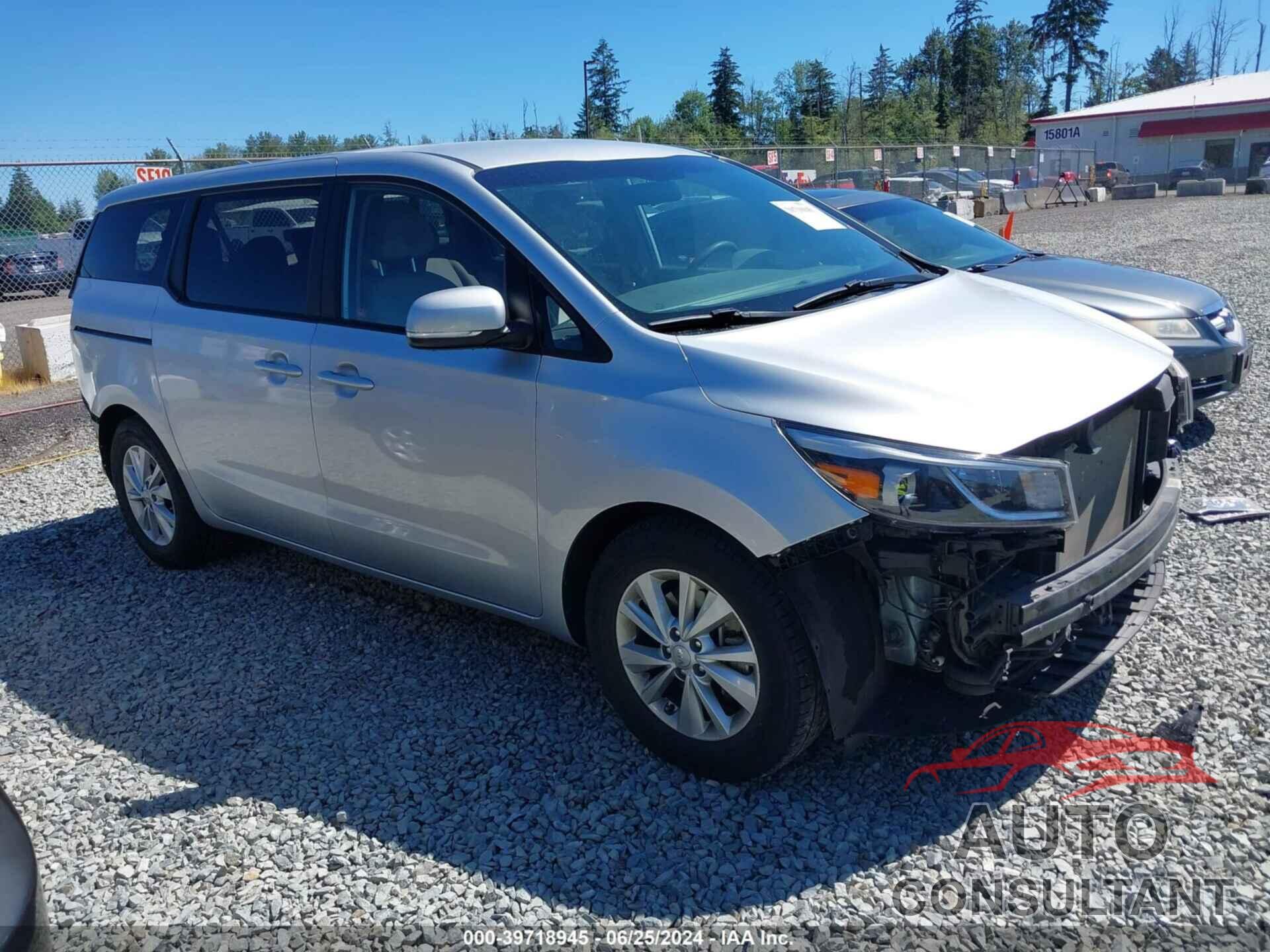 KIA SEDONA 2017 - KNDMB5C12H6218379