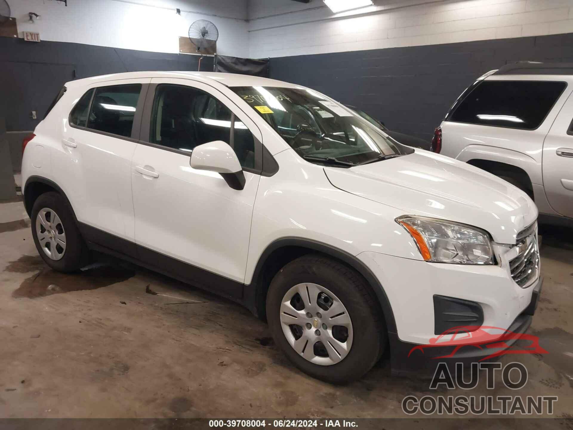 CHEVROLET TRAX 2016 - KL7CJKSB9GB757950