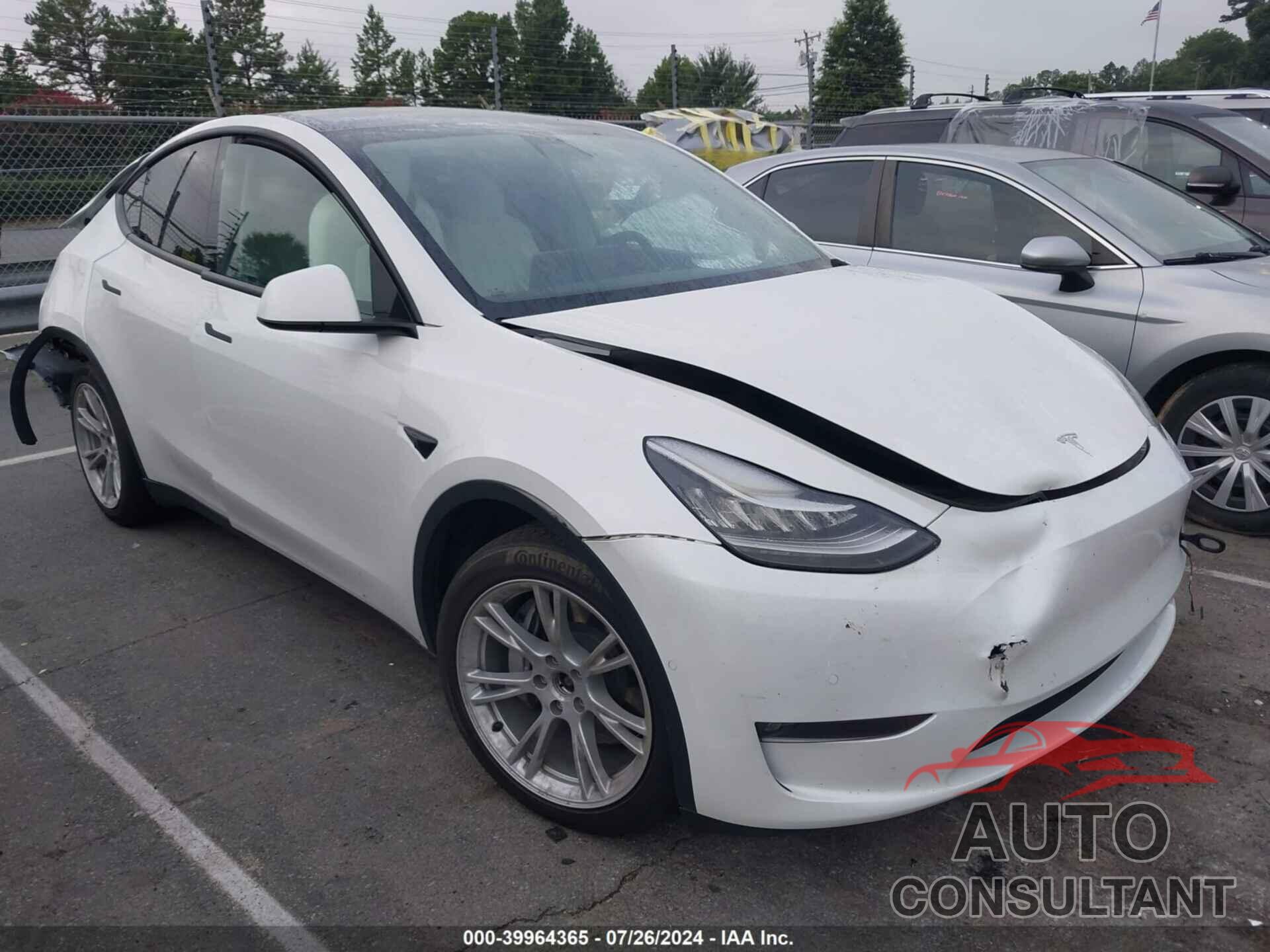 TESLA MODEL Y 2022 - 7SAYGAEE0NF382566