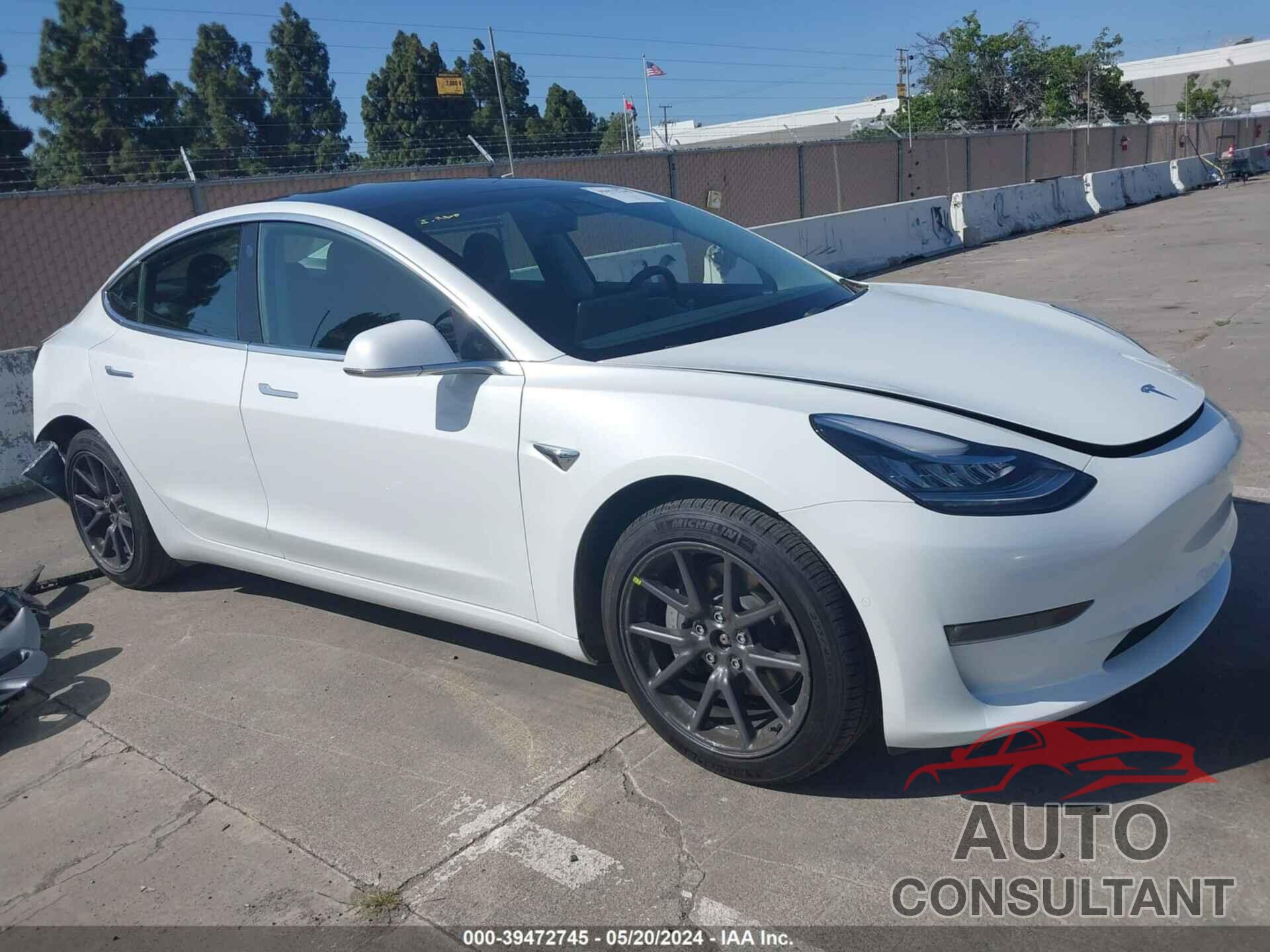 TESLA MODEL 3 2020 - 5YJ3E1EBXLF741678