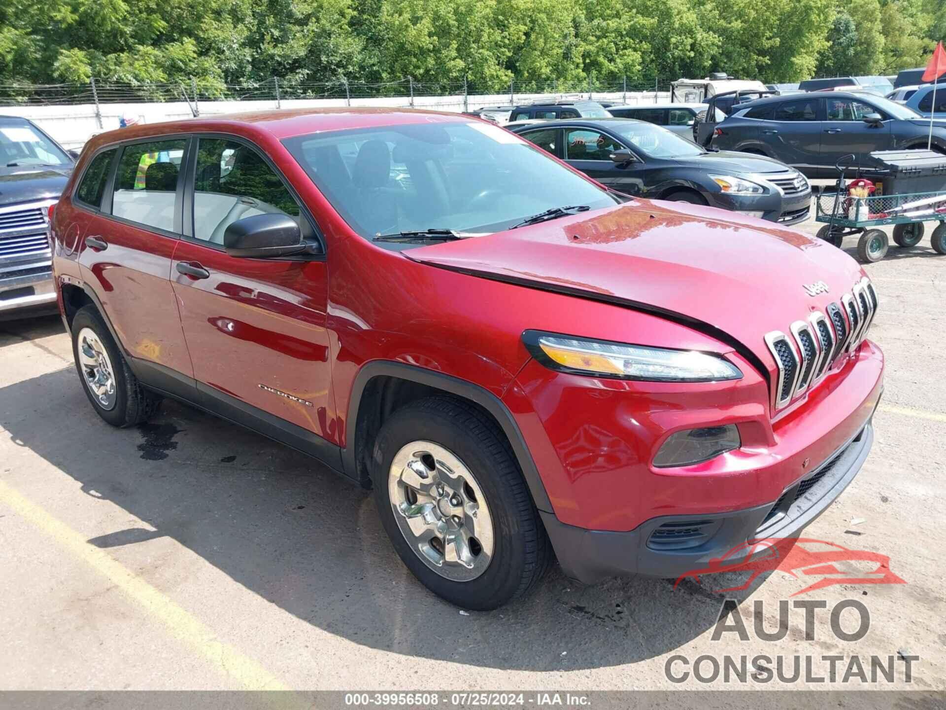 JEEP CHEROKEE 2016 - 1C4PJMAB0GW343367