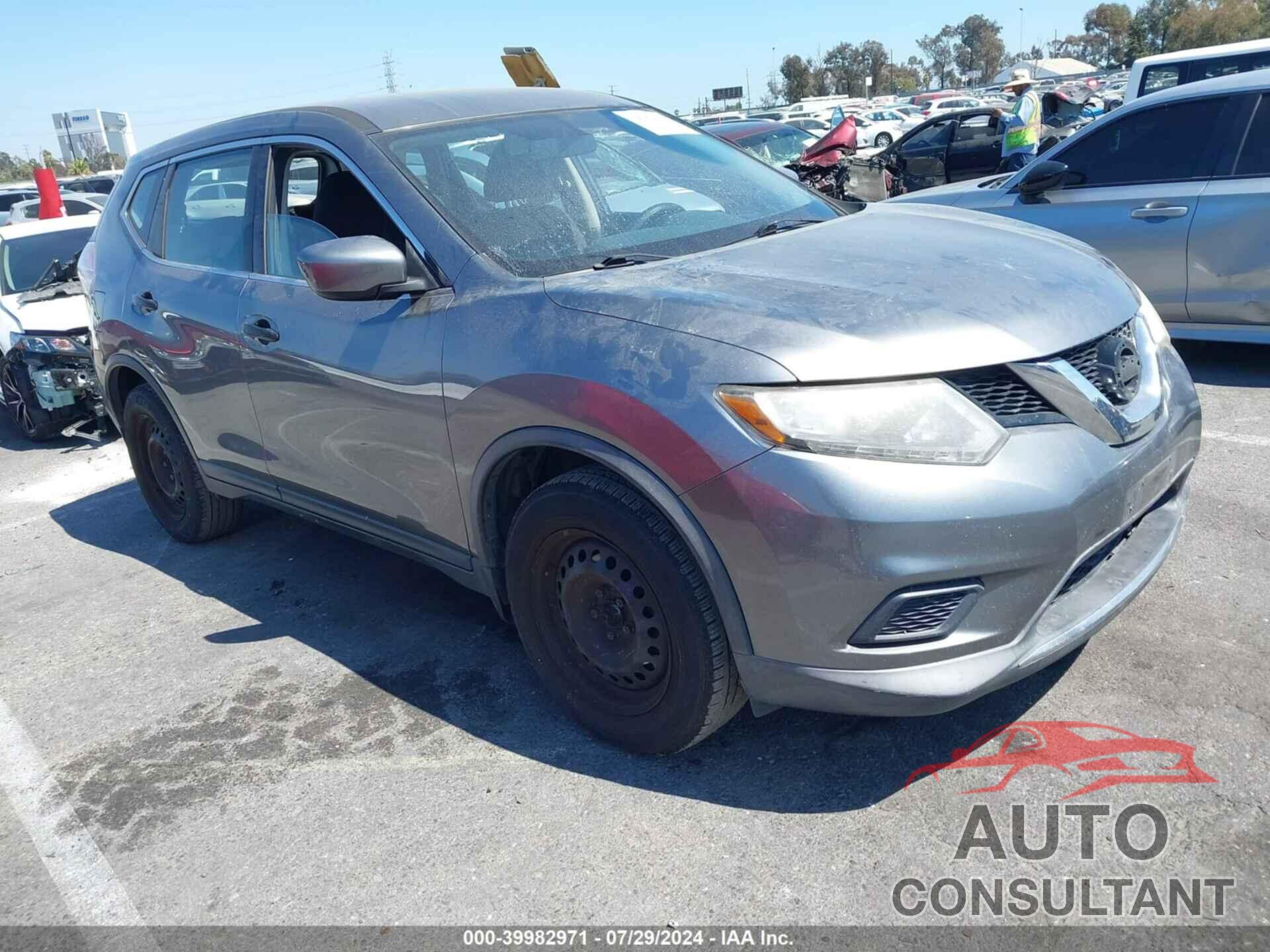 NISSAN ROGUE 2016 - KNMAT2MT2GP598668