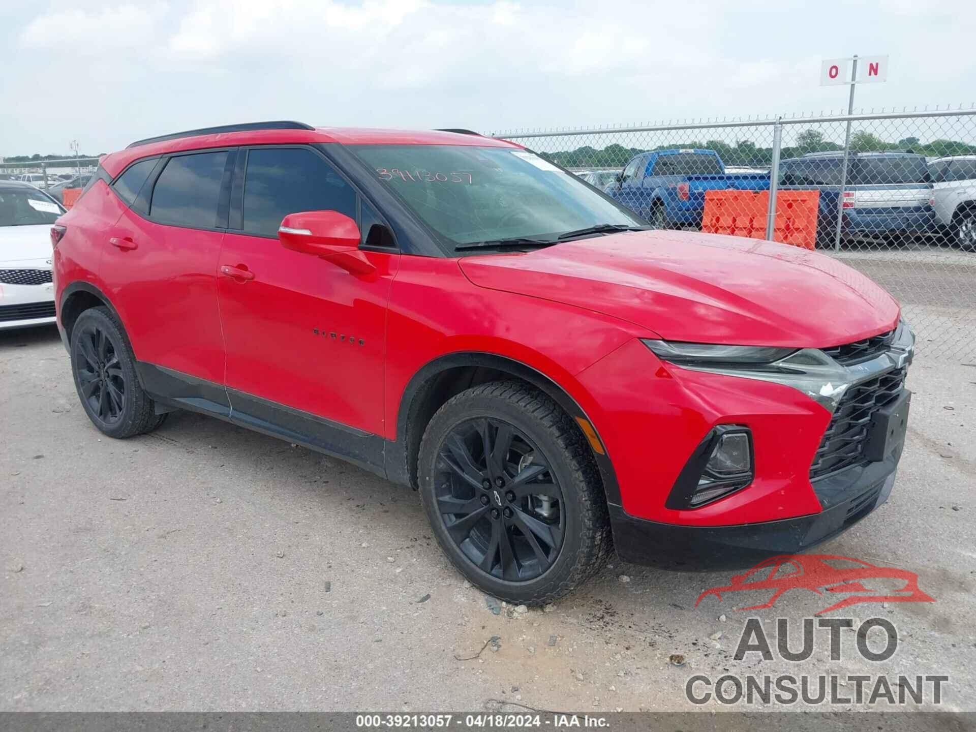 CHEVROLET BLAZER 2021 - 3GNKBERS5MS555889