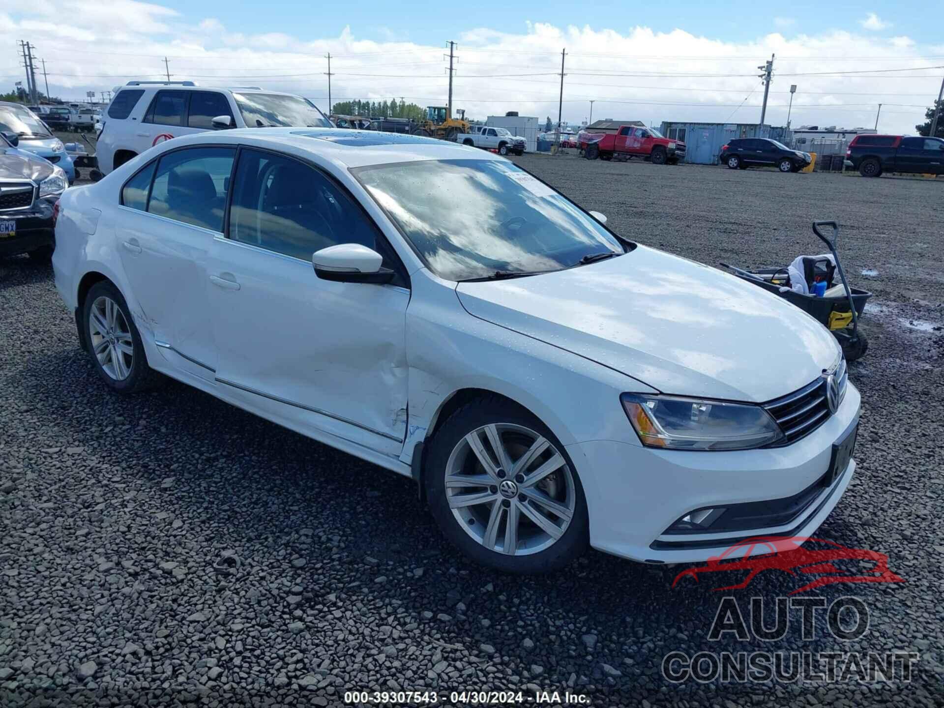 VOLKSWAGEN JETTA 2017 - 3VWL17AJXHM386703