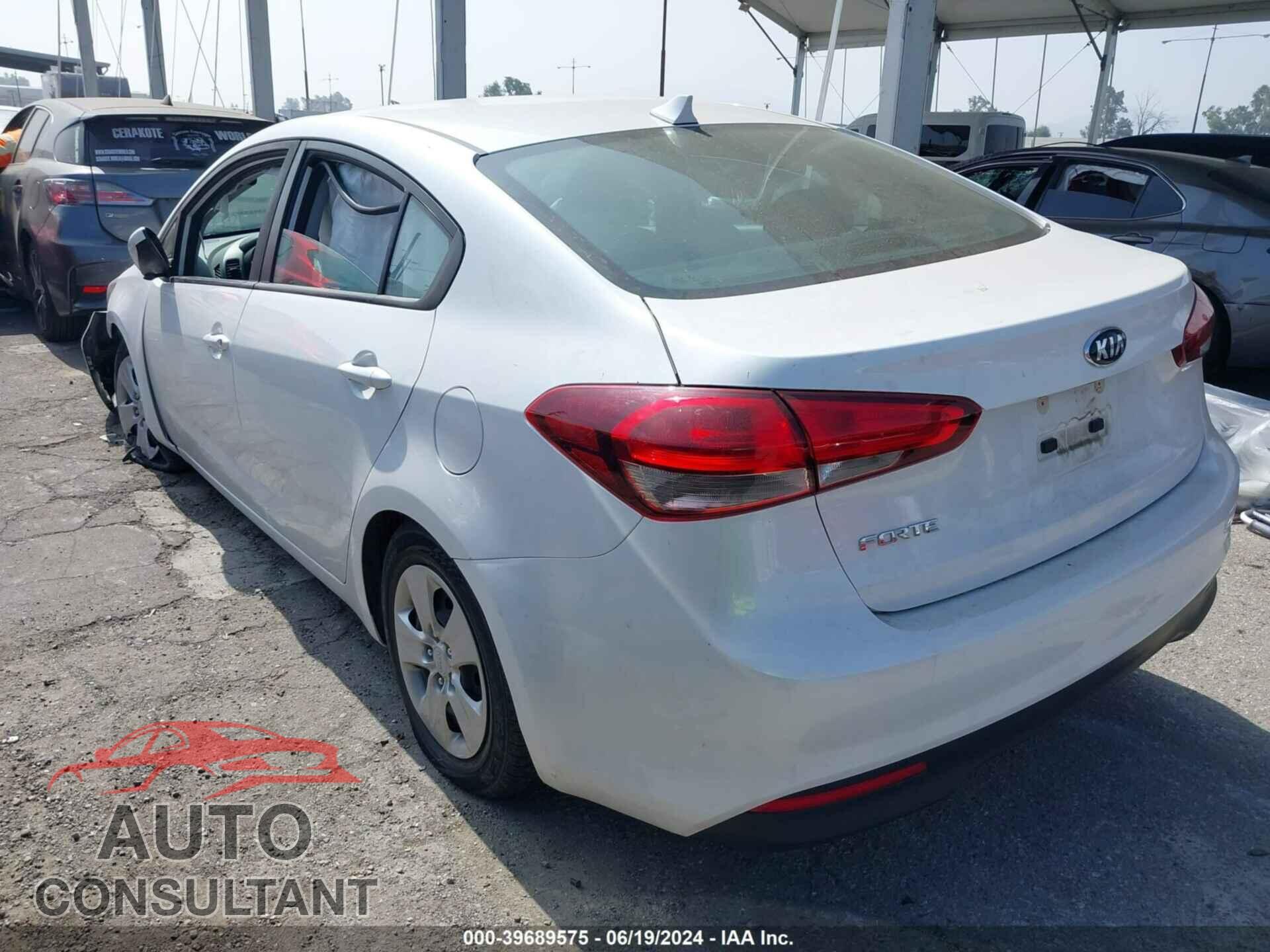 KIA FORTE 2017 - 3KPFL4A77HE088293