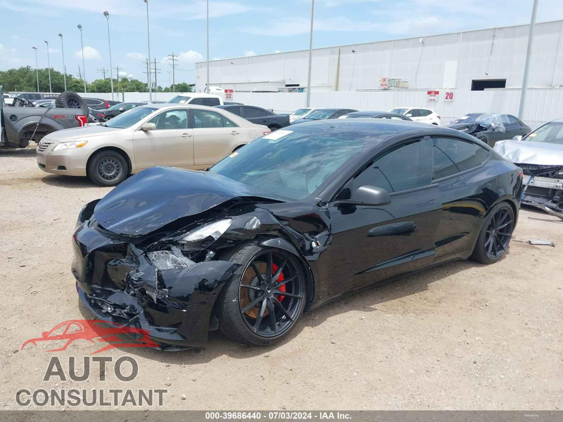 TESLA MODEL 3 2022 - 5YJ3E1EC2NF119393