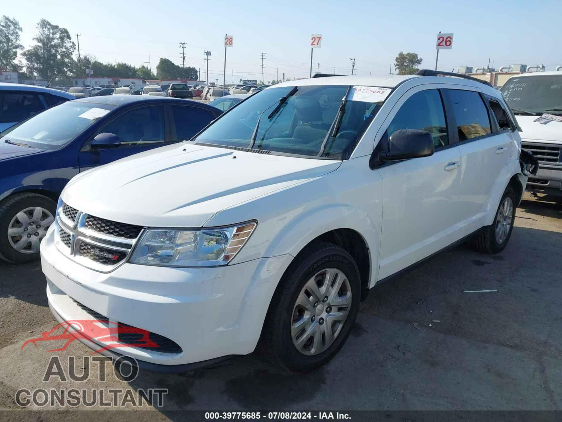 DODGE JOURNEY 2017 - 3C4PDCAB6HT549883