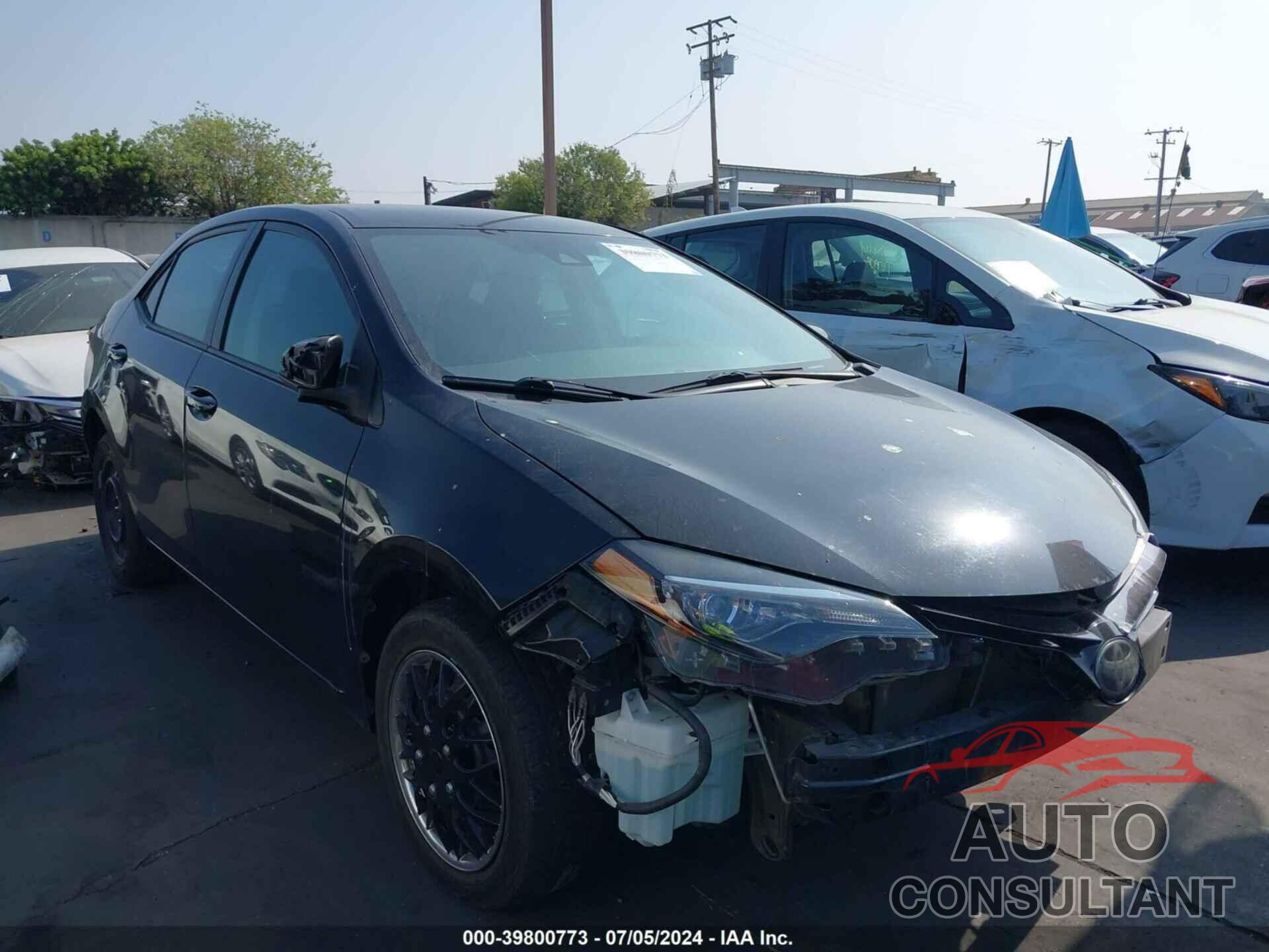 TOYOTA COROLLA 2017 - 5YFBURHE6HP719532