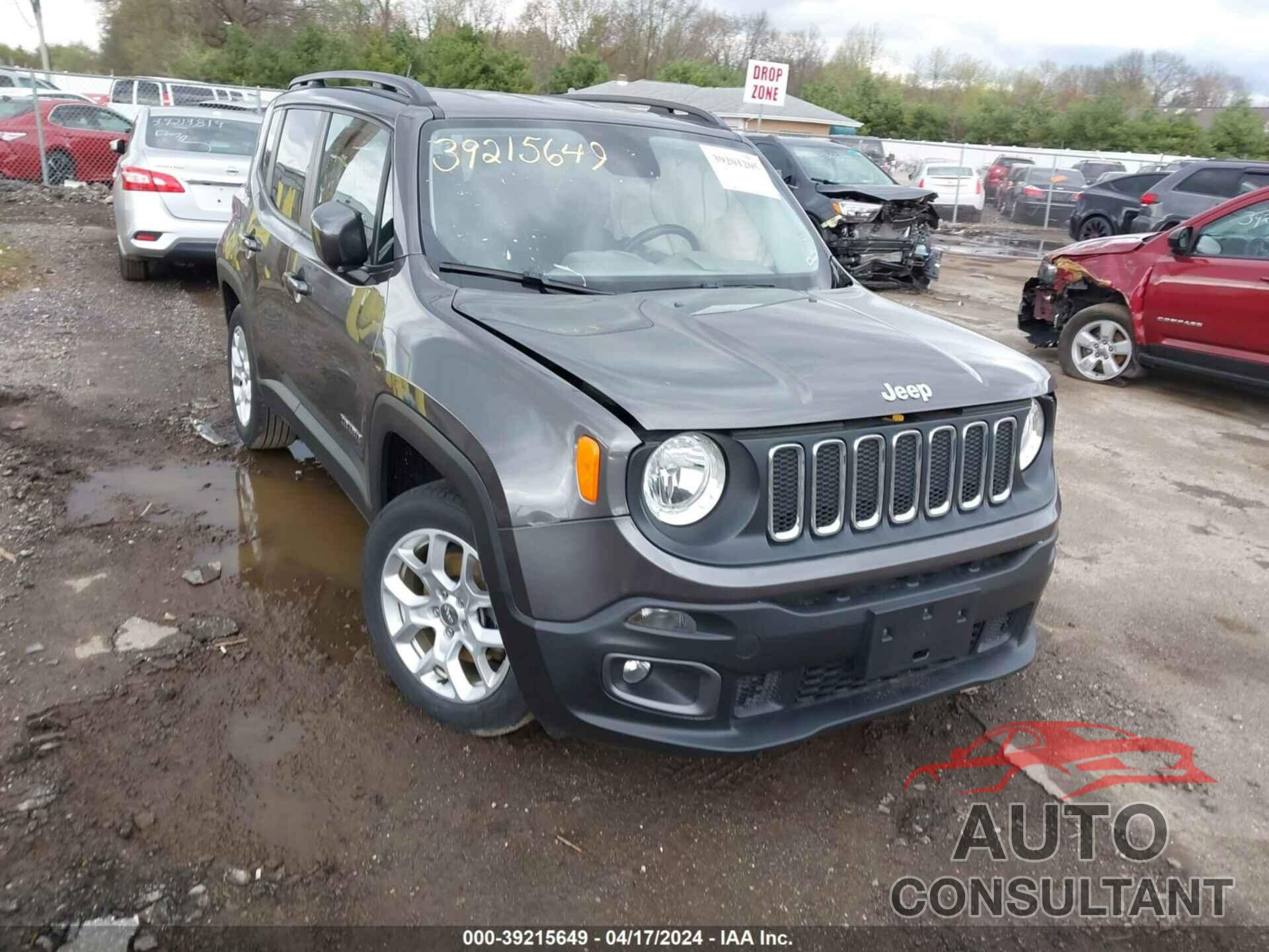 JEEP RENEGADE 2017 - ZACCJABB1HPF80654