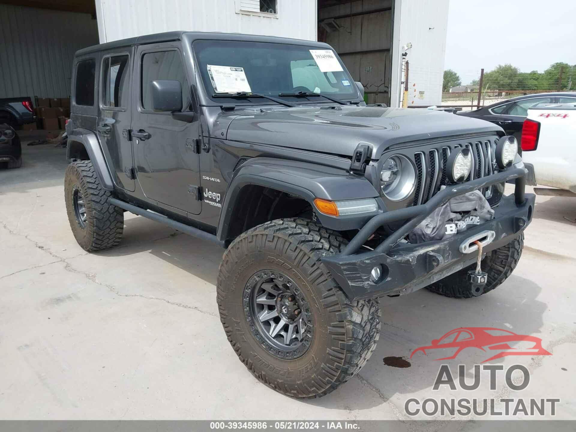 JEEP WRANGLER UNLIMITED 2018 - 1C4HJXEN5JW243962