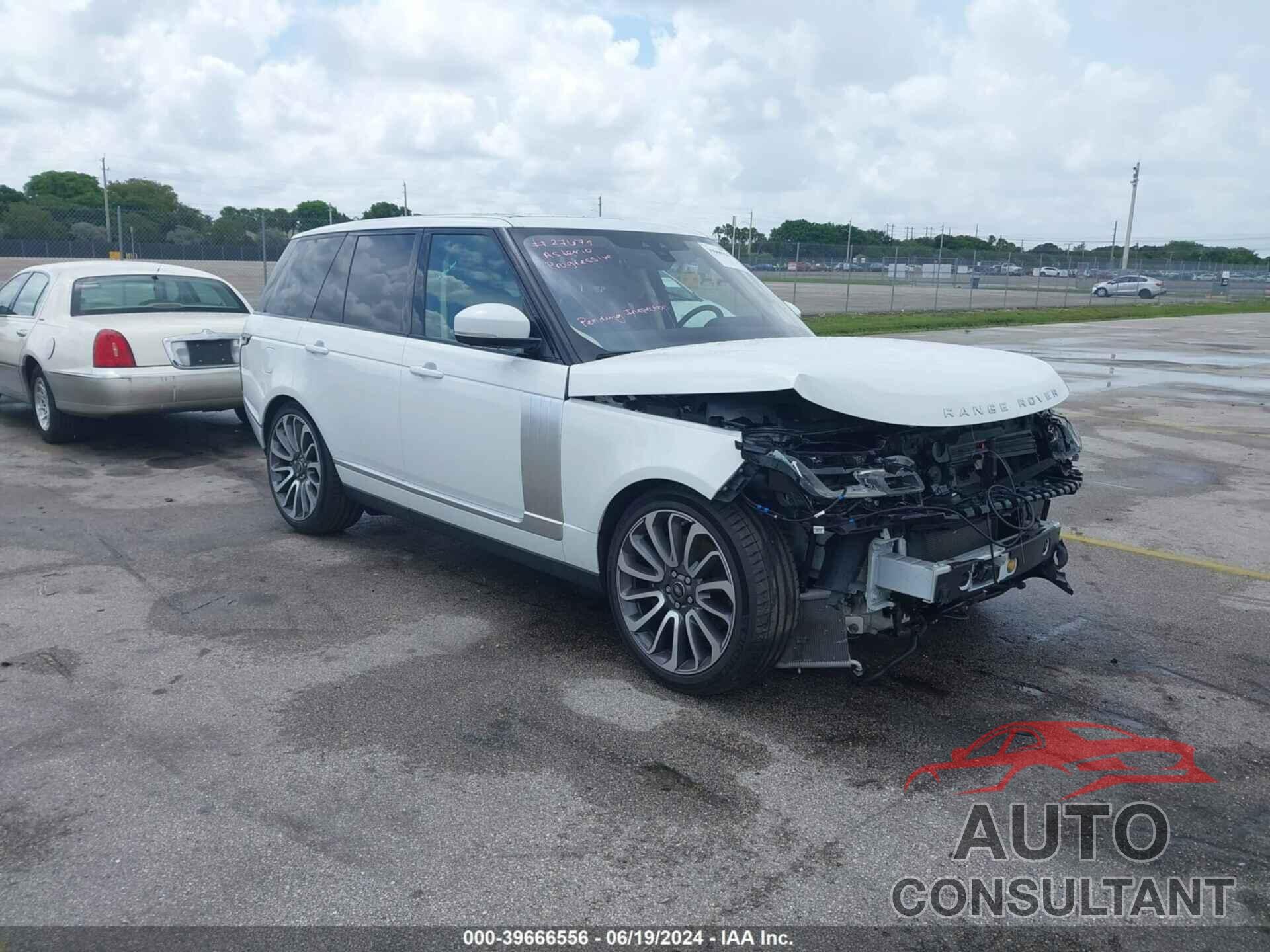 LAND ROVER RANGE ROVER 2019 - SALGS2RE1KA561297