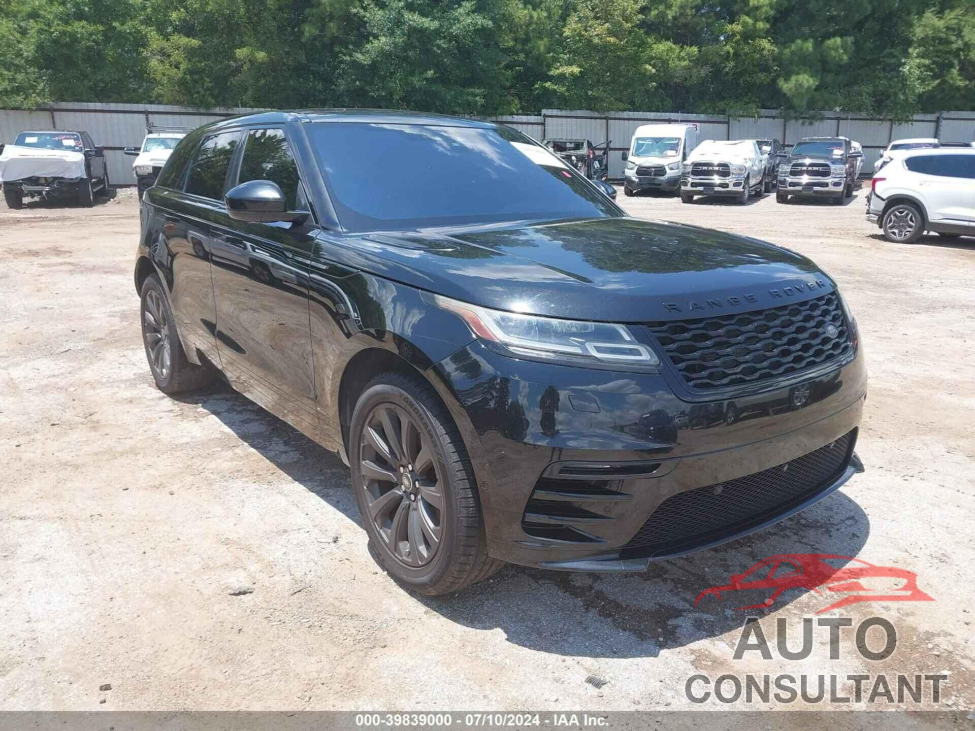 LAND ROVER RANGE ROVER VELAR 2018 - SALYL2RX3JA741981