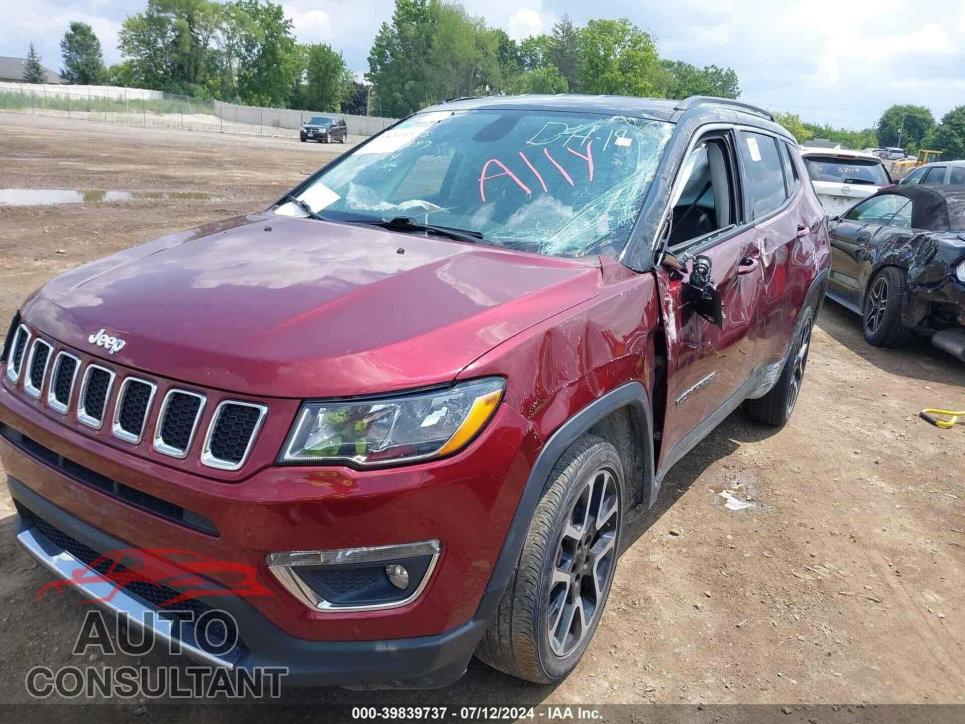 JEEP COMPASS 2020 - 3C4NJDCB1LT245887