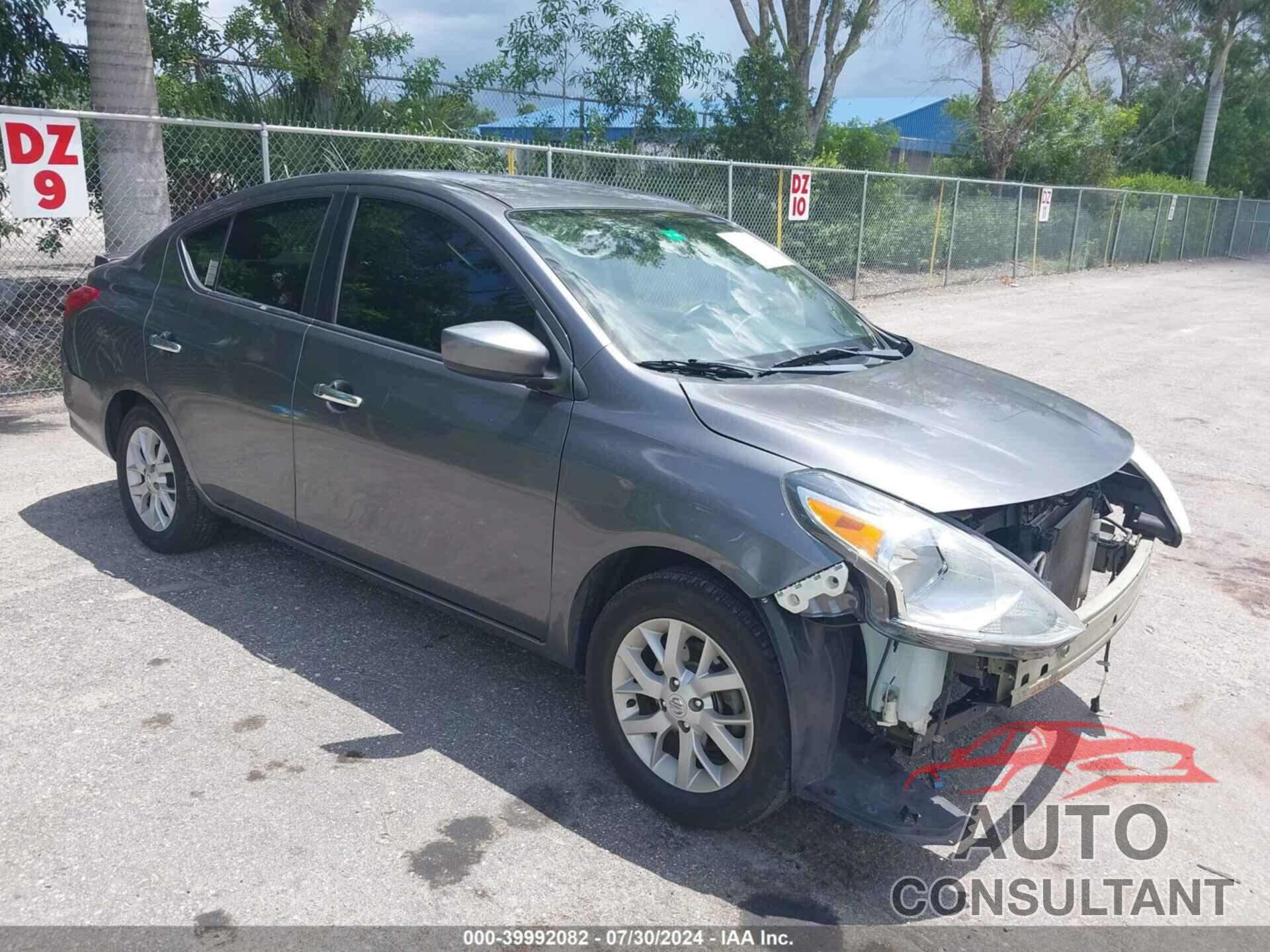 NISSAN VERSA 2019 - 3N1CN7AP2KL825310