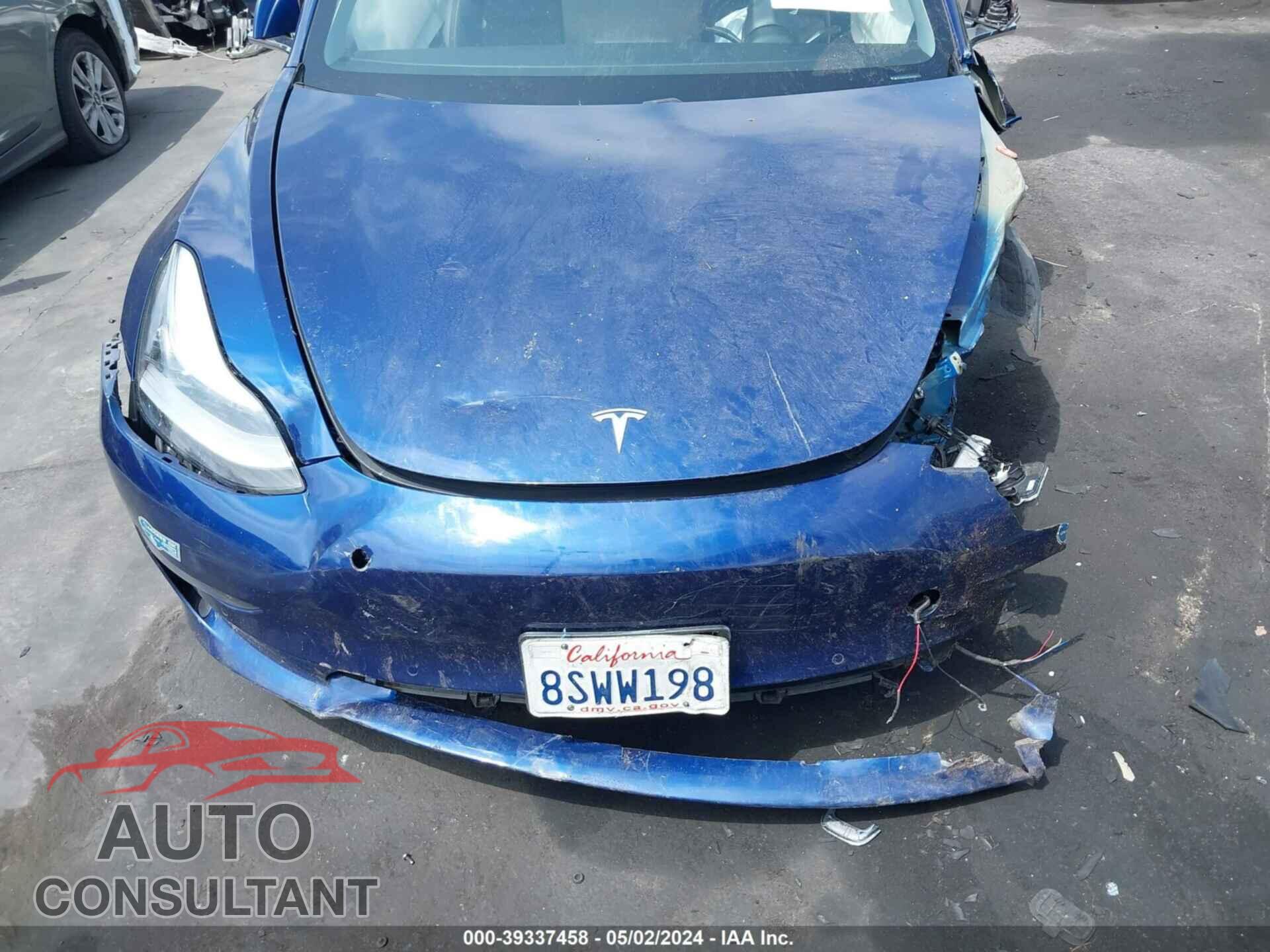 TESLA MODEL 3 2020 - 5YJ3E1EA8LF802338