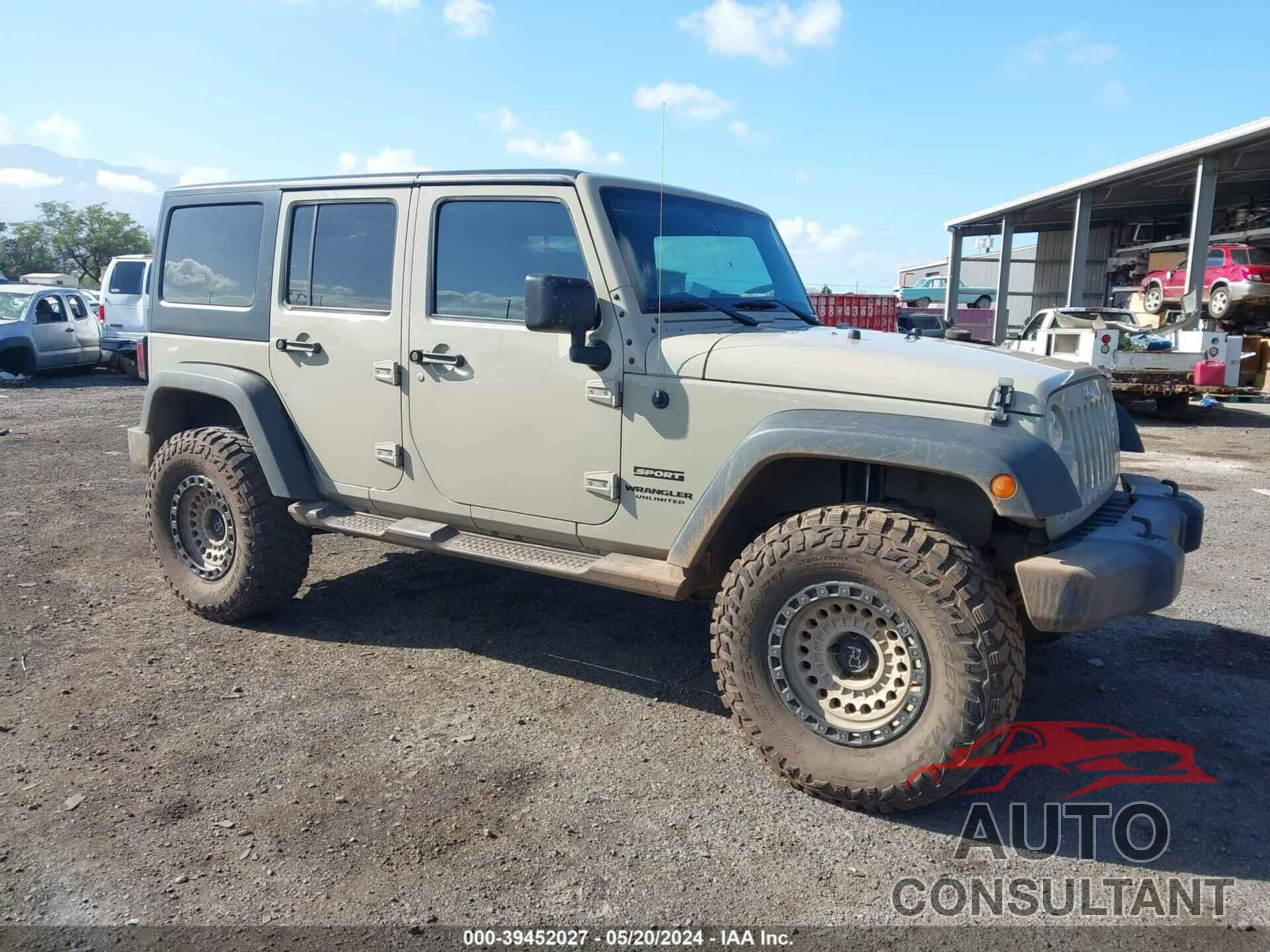 JEEP WRANGLER UNLIMITED 2017 - 1C4BJWDG1HL573872