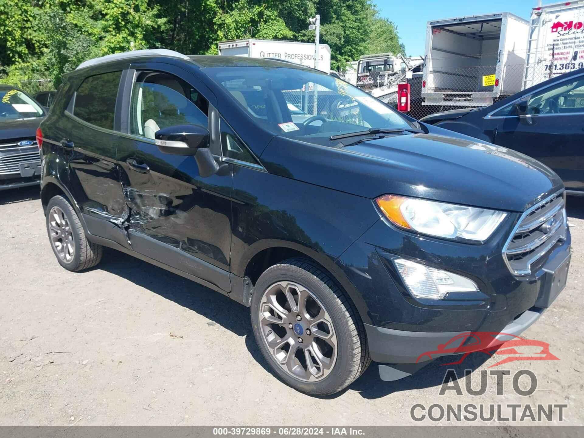 FORD ECOSPORT 2019 - MAJ6S3KL8KC274390